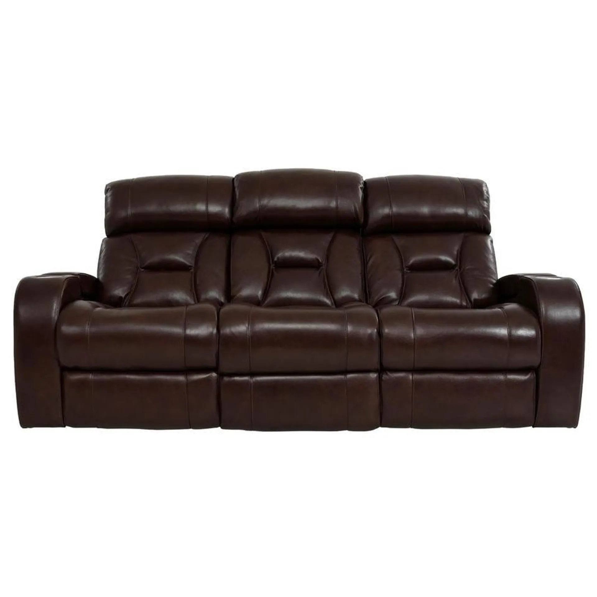 Leather Power Reclining Sofa