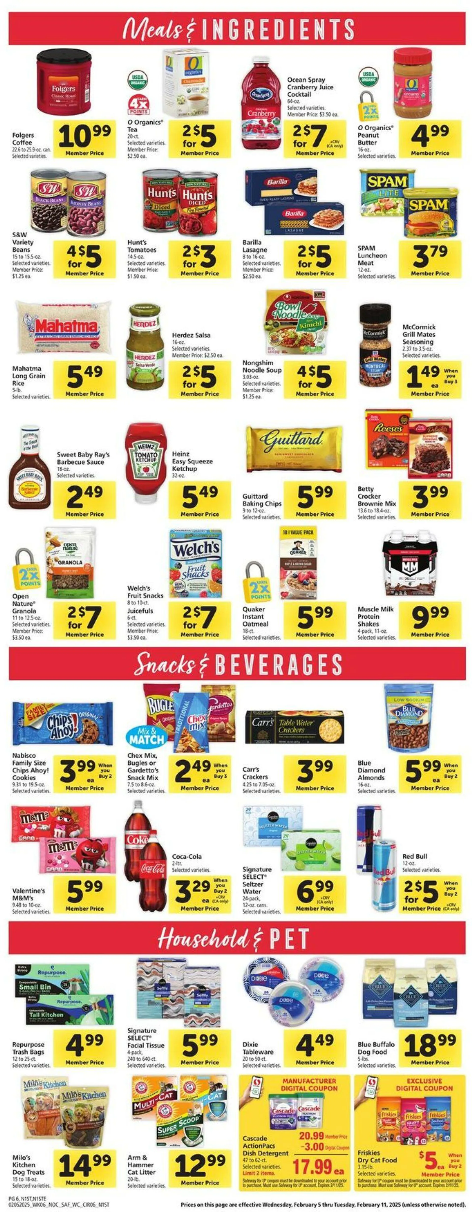 Catálogo de Safeway Current weekly ad 5 de febrero al 11 de febrero 2025 - Página 8