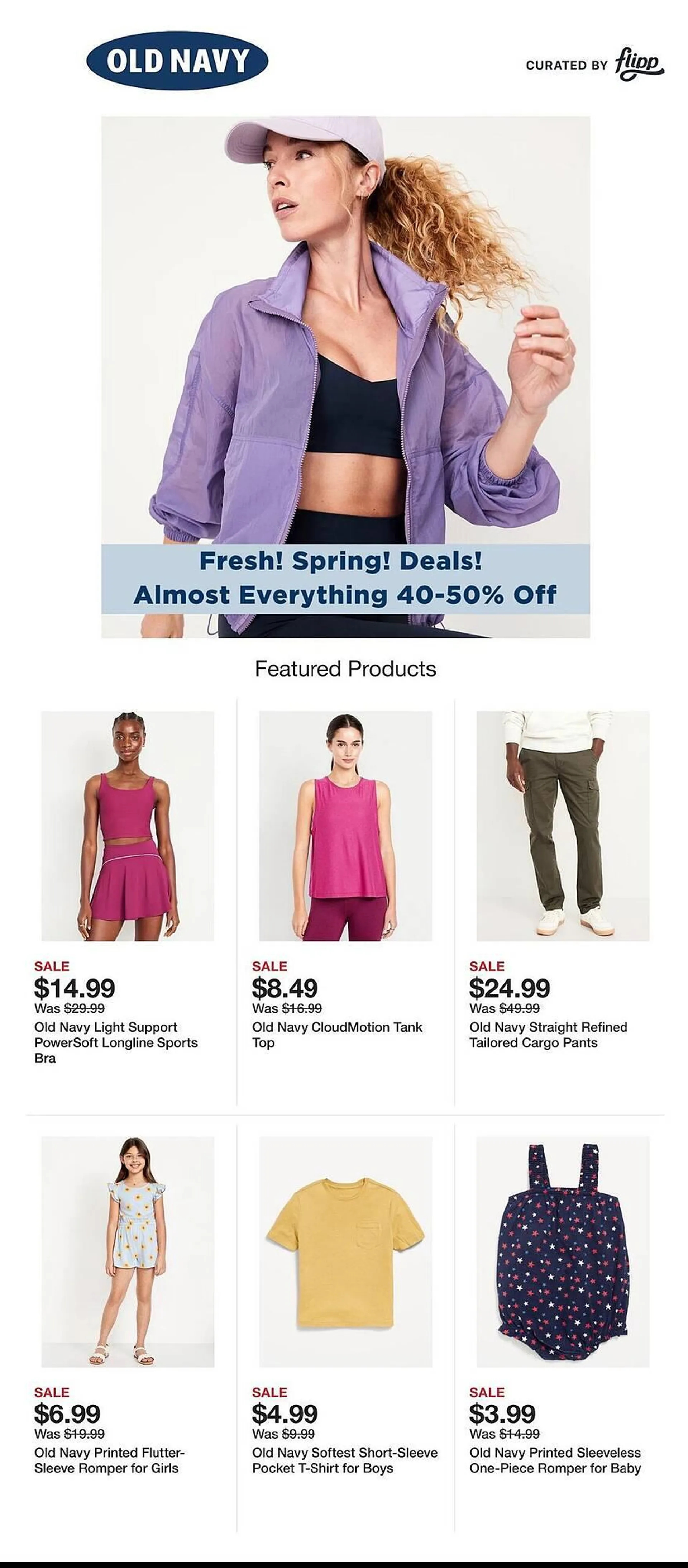 Weekly ad Old Navy Weekly Ad from July 7 to July 13 2025 - Page 1