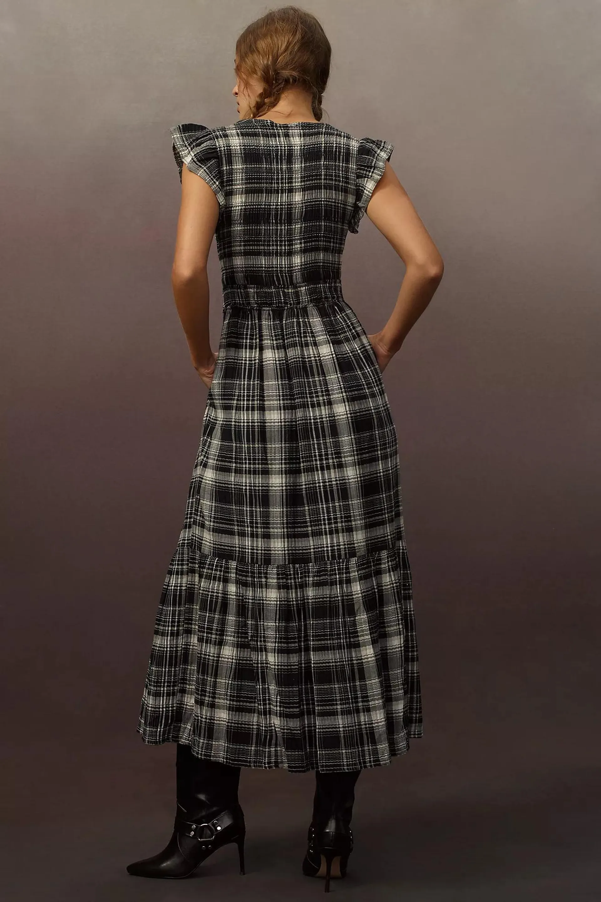 The Peregrine Midi Dress: Plaid Edition