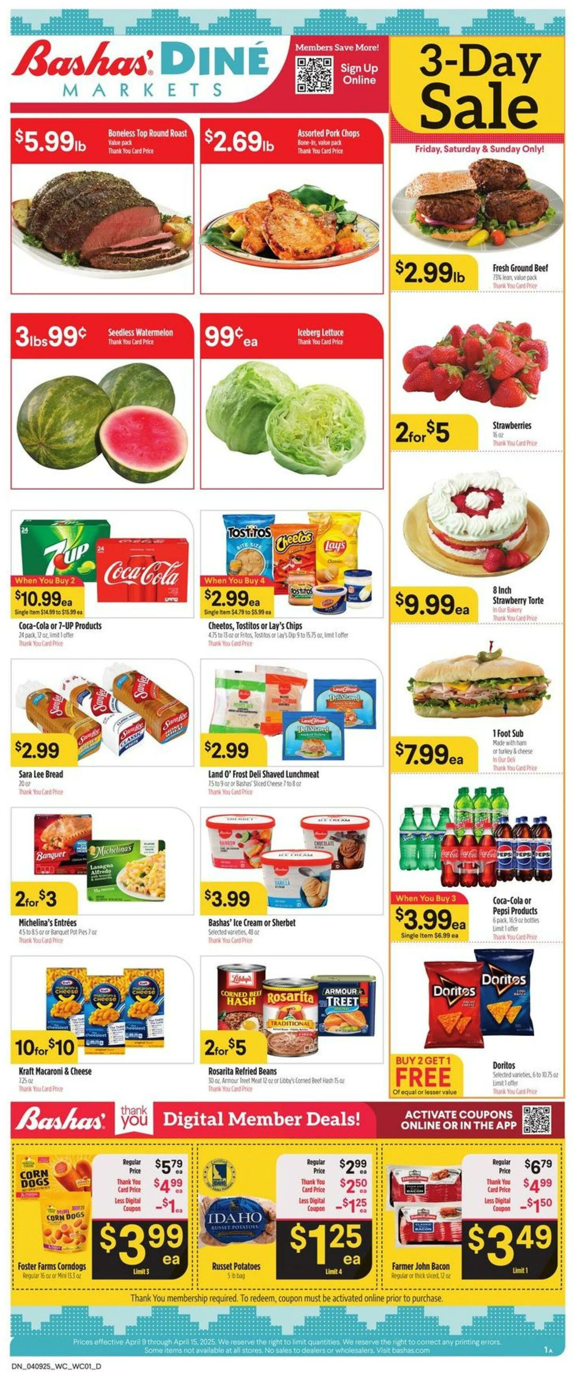 Bashas Current weekly ad - 1