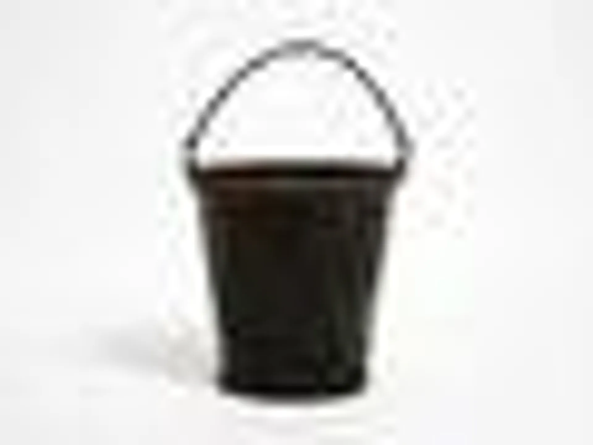 Large Mid-Century Modern Paper Basket in Cowhide, 1960s