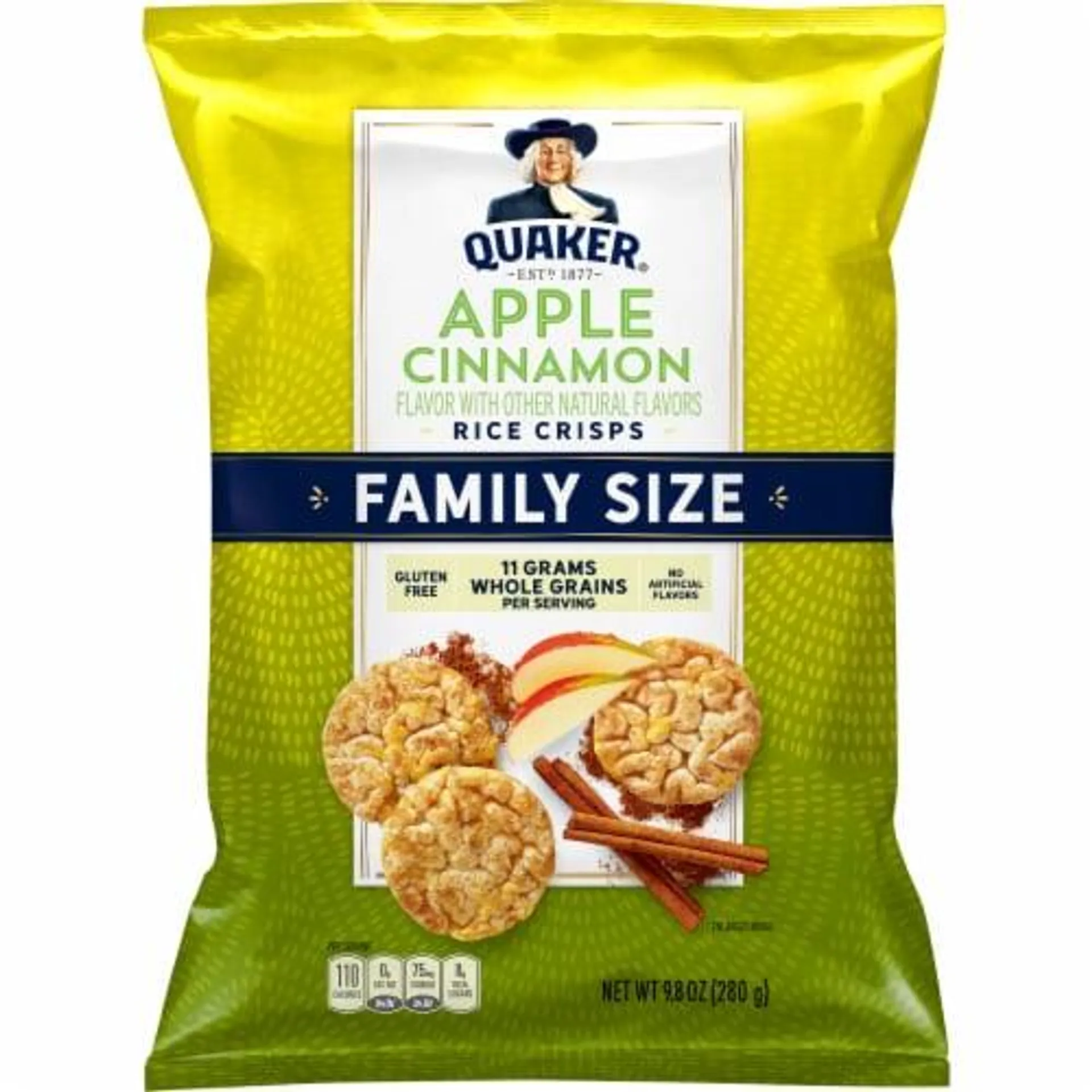 Quaker® Apple Cinnamon Rice Crisps