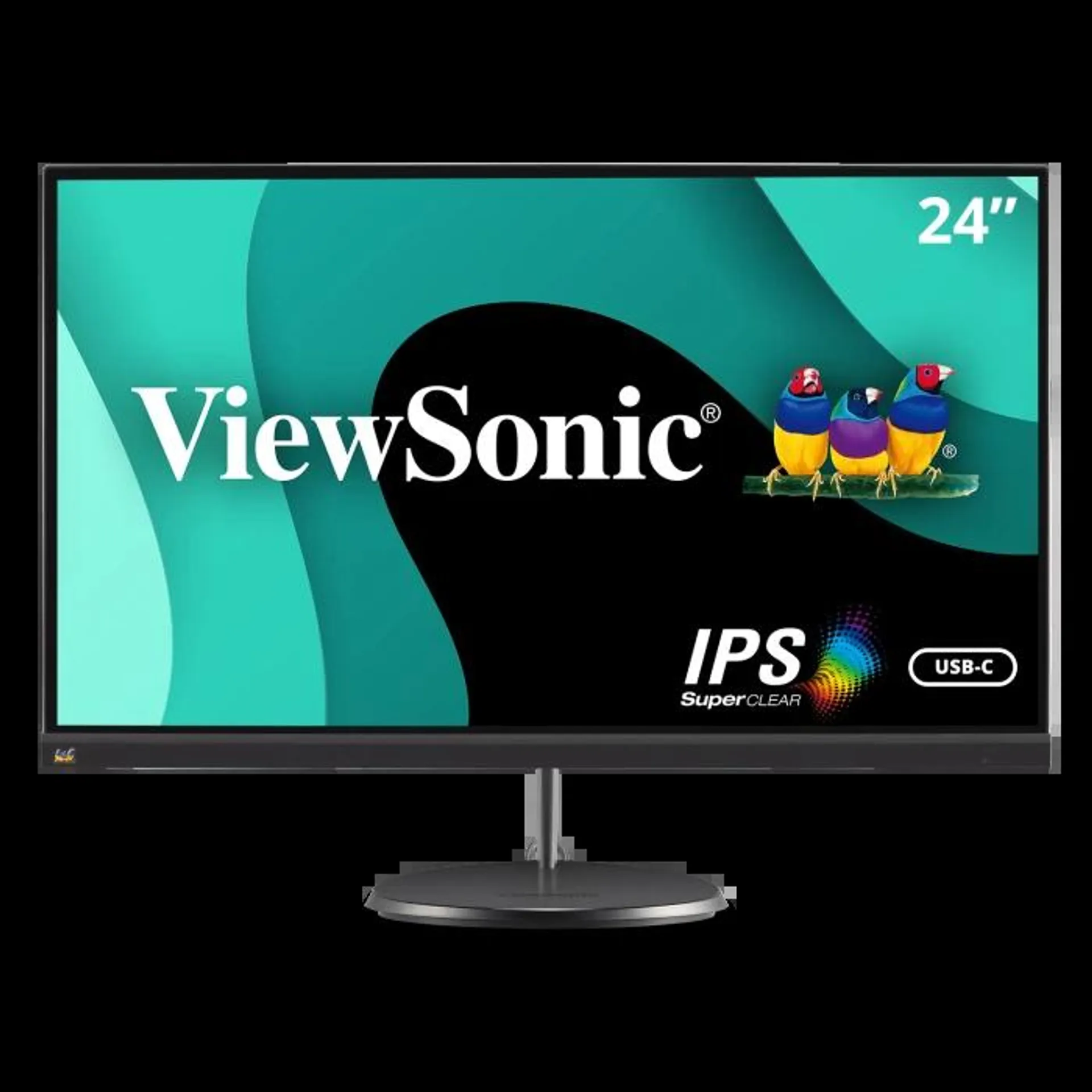 VX2485-mhu - 24" 1080p Thin-Bezel IPS Monitor with 60W USB C and HDMI