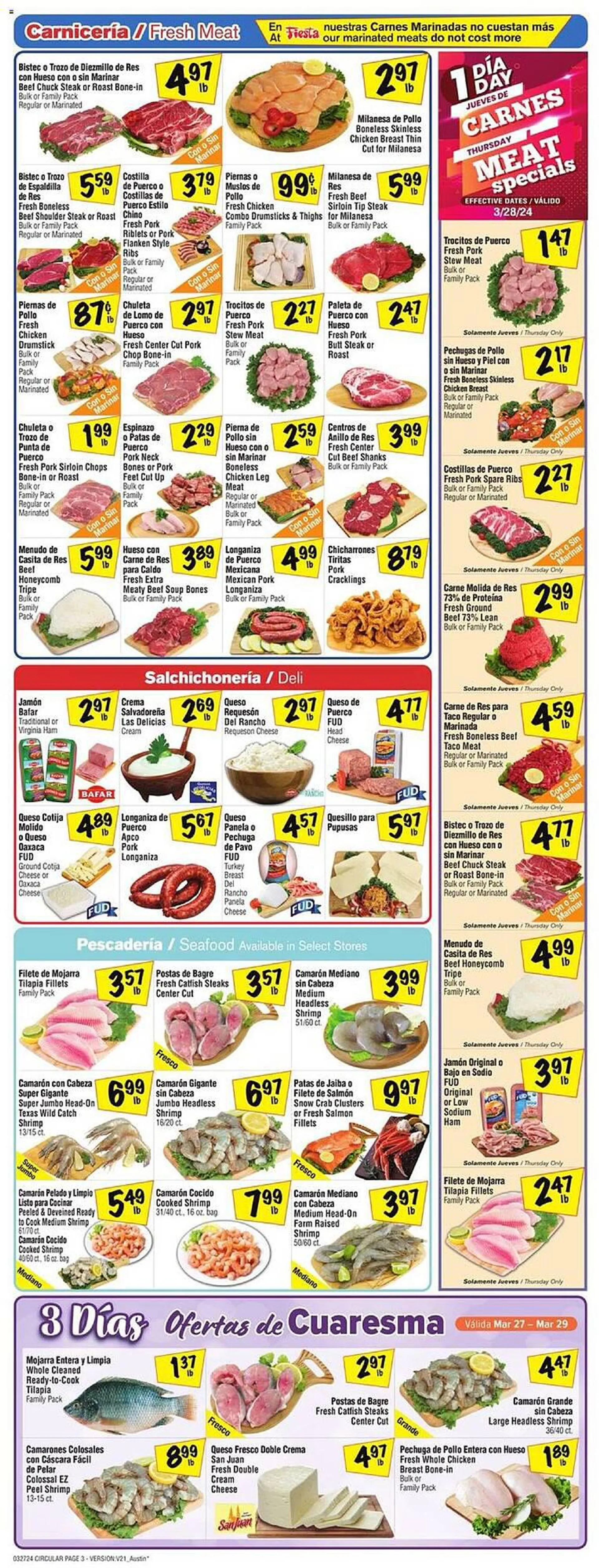Weekly ad Fiesta Mart Weekly Ad from March 27 to April 2 2024 - Page 3