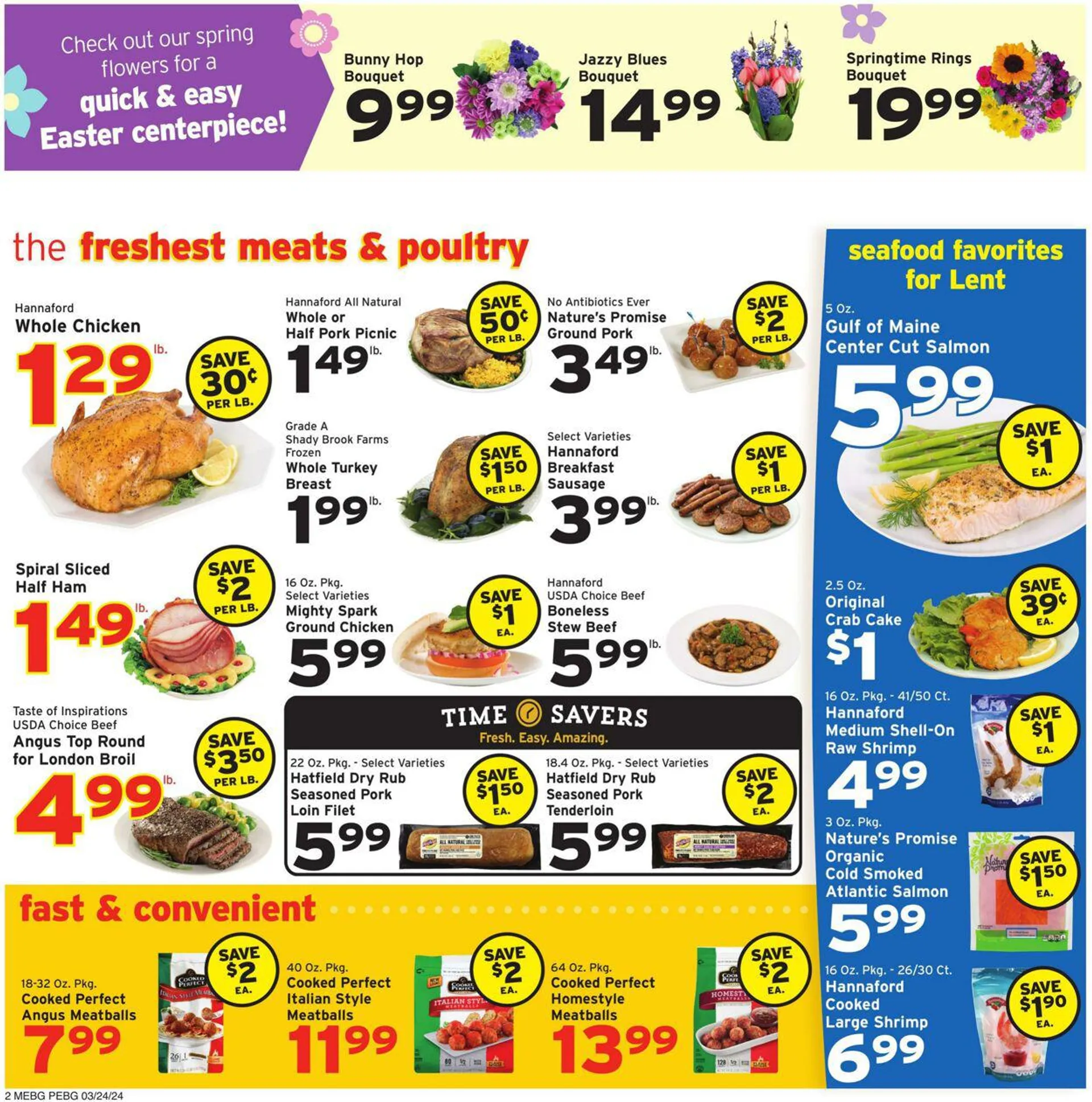 Weekly ad Hannaford Current weekly ad from March 24 to March 30 2024 - Page 2