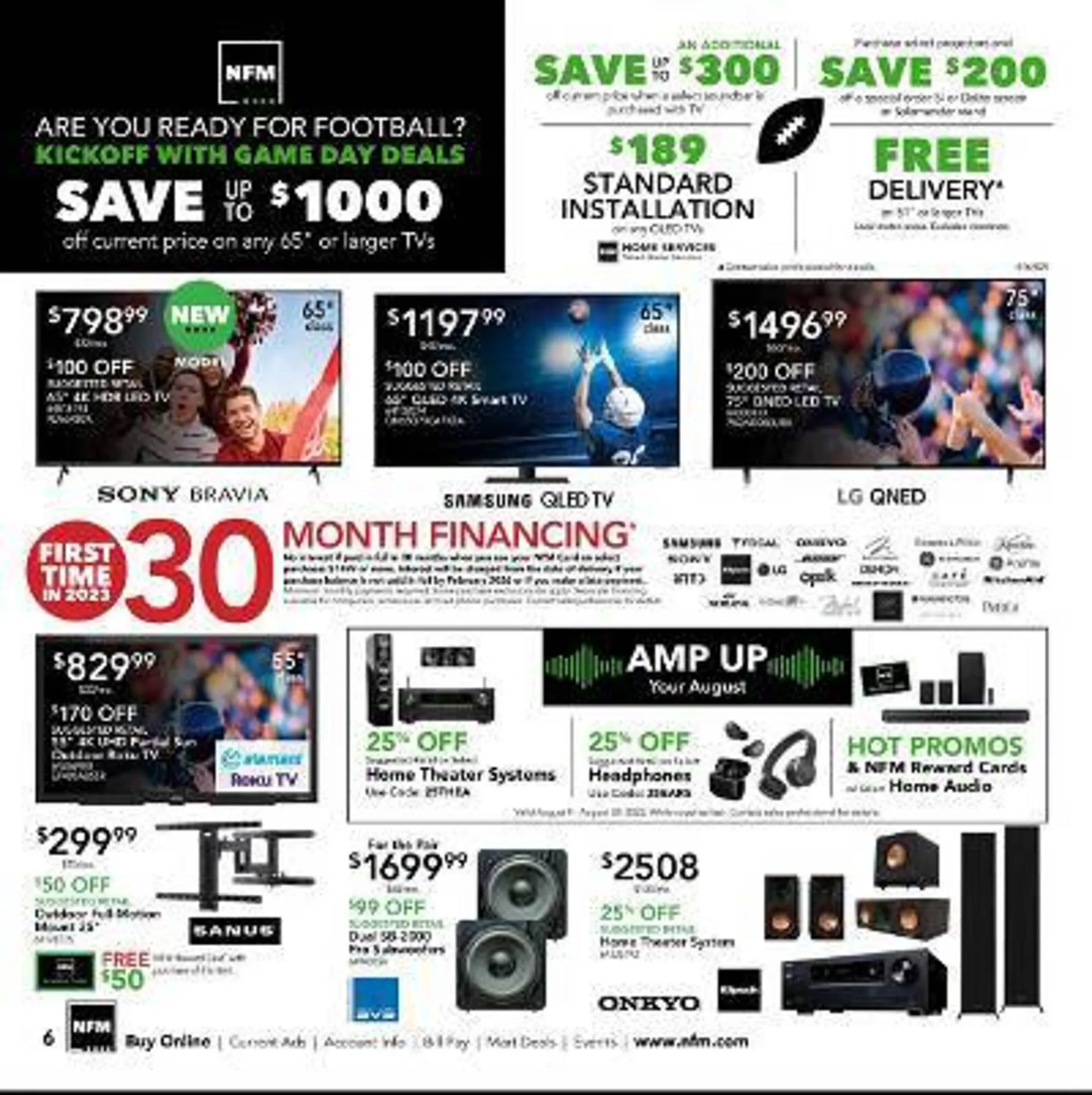 Weekly ad Nebraska Furniture Mart Weekly Ad from August 21 to August 26 2023 - Page 6