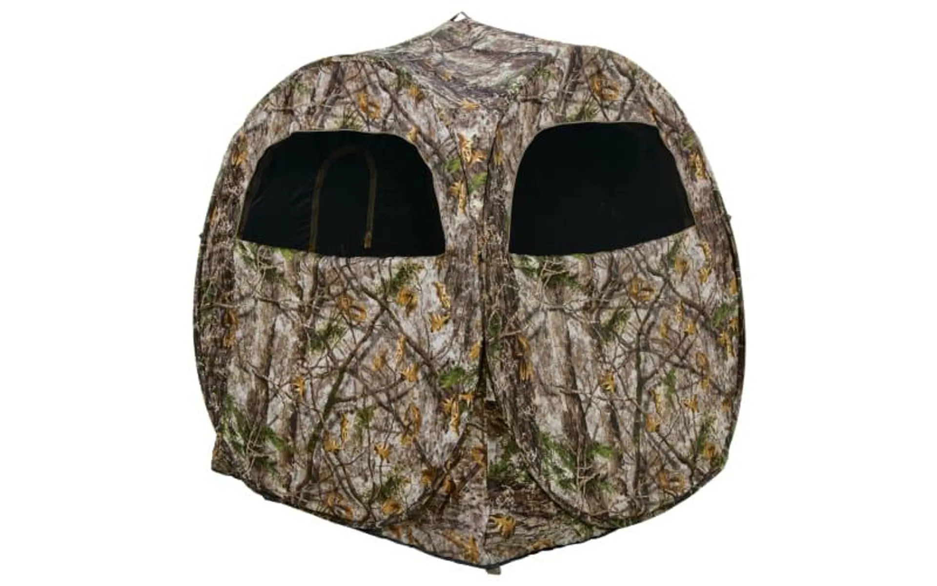 Pursuit Spring Steel Ground Blind in Zonz Woodland Camo