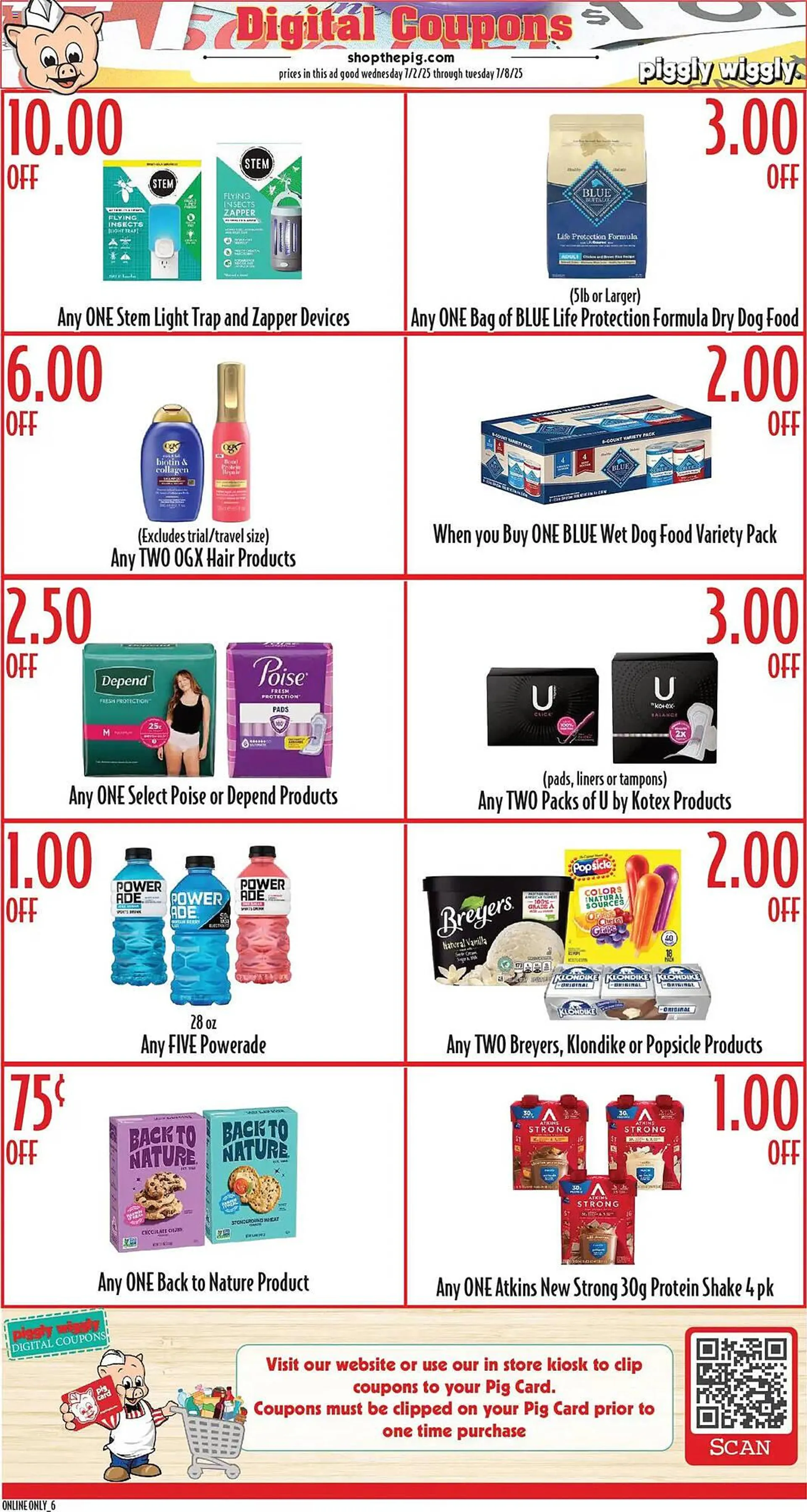 Weekly ad Piggly Wiggly Weekly Ad from July 2 to July 9 2025 - Page 6