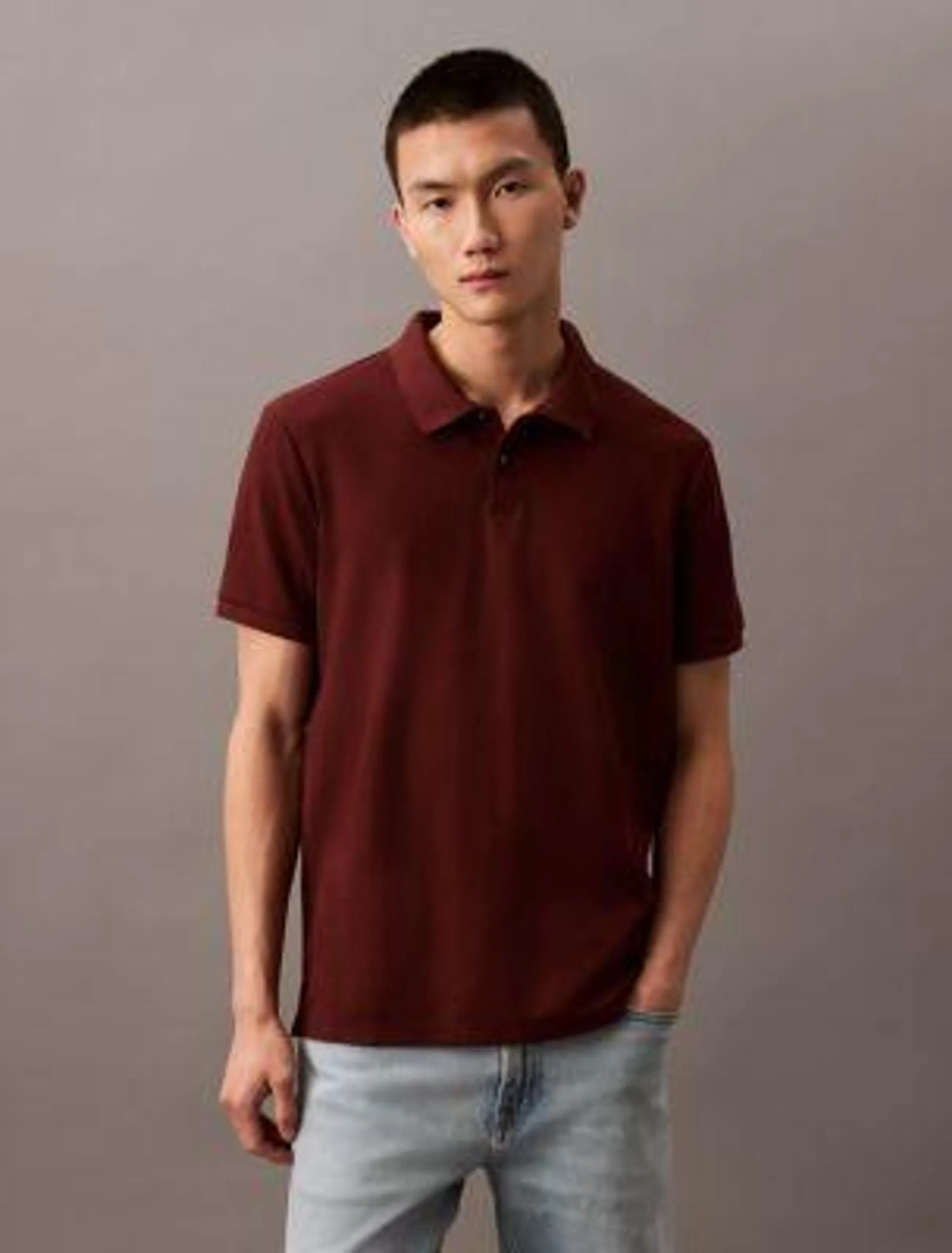 Refined Pique Polo Shirt