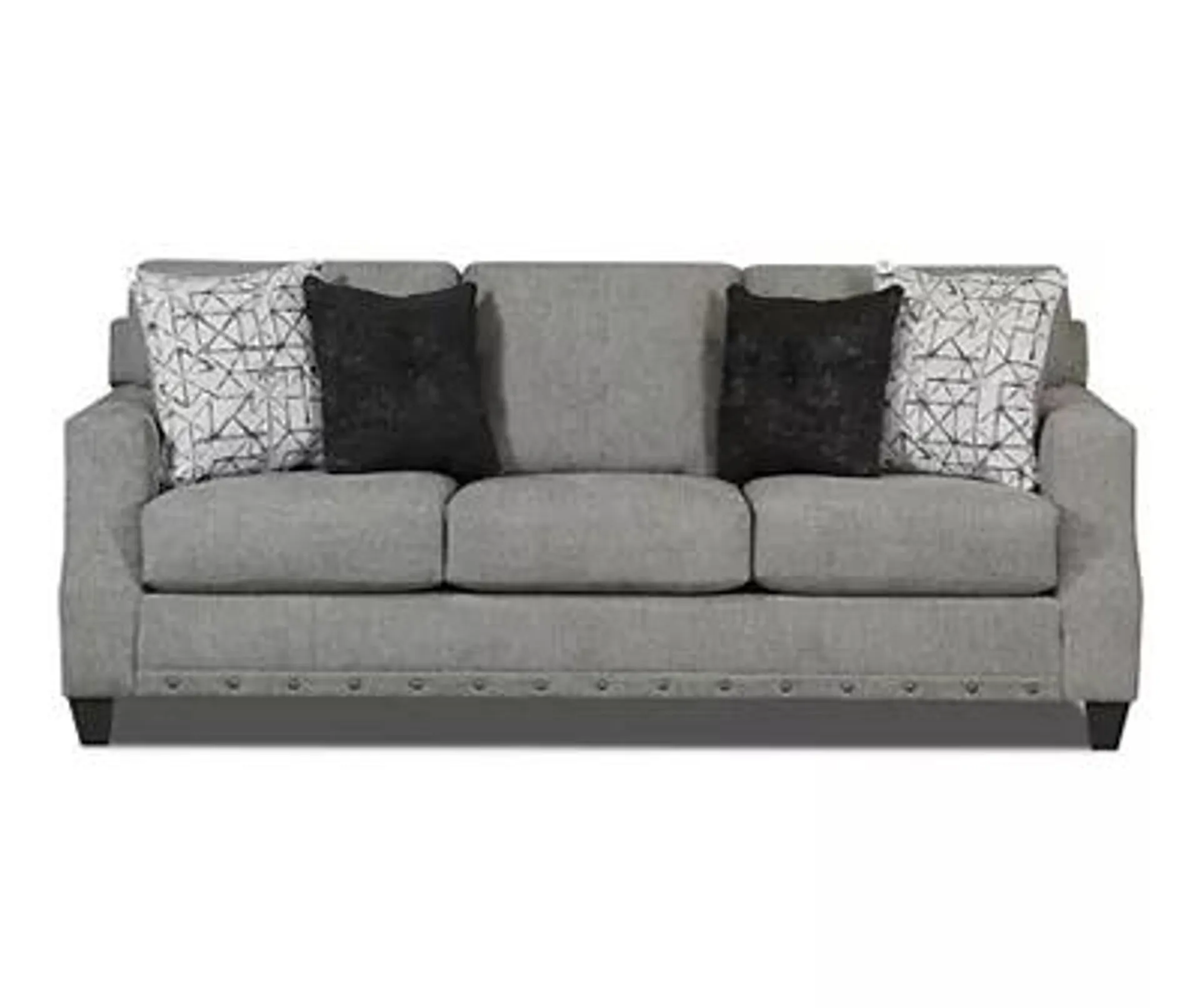 Alexandria Gray Chenille Sofa