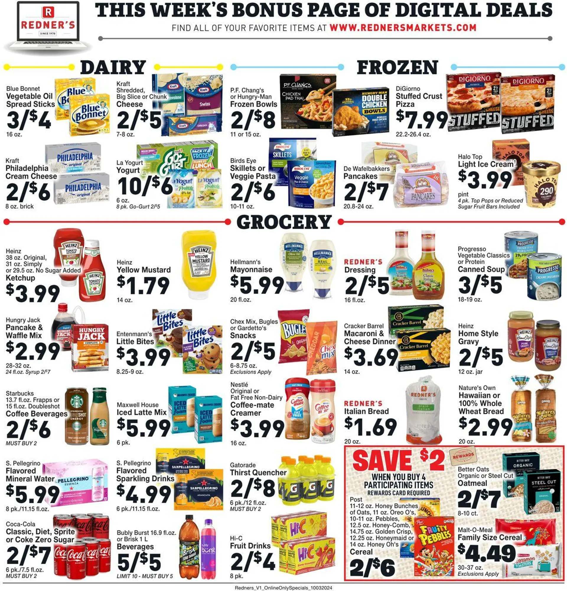 Weekly ad Redner’s Warehouse Market Current weekly ad from October 3 to October 9 2024 - Page 7