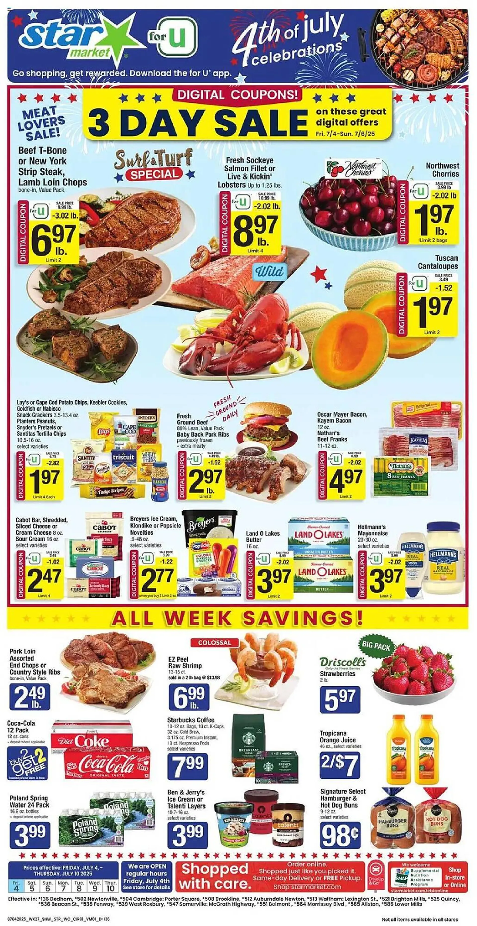 Star Market Weekly Ad - 1