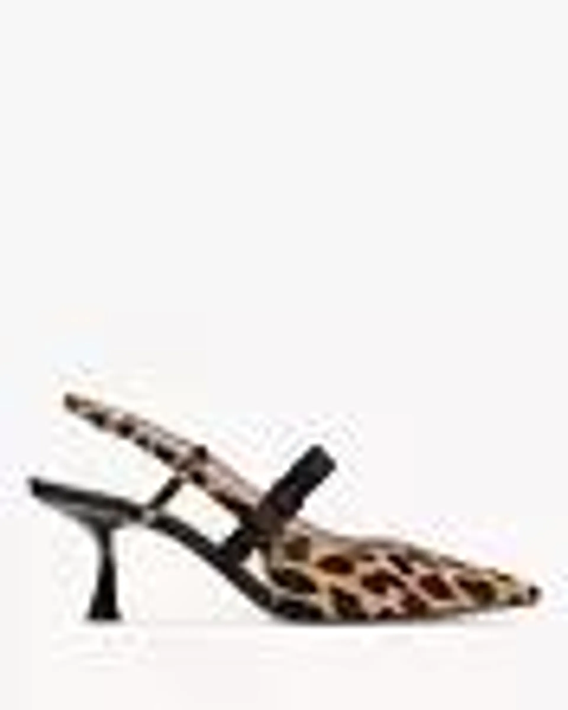 Maritza Leopard Slingback Pumps