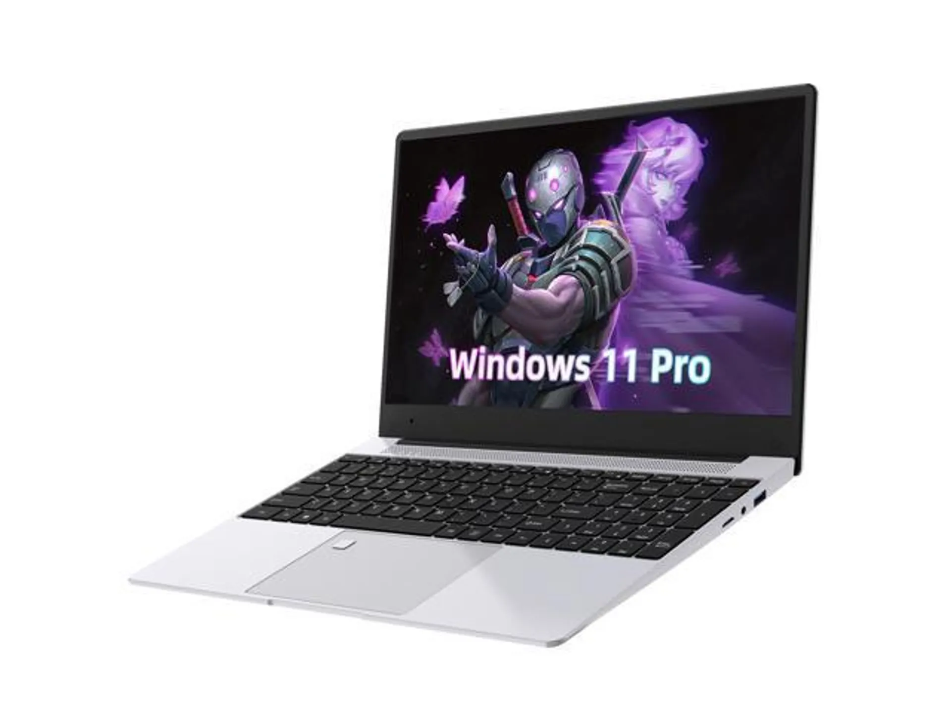 RATEYUSO Windows 11 Pro Laptop,Intel N5095 CPU Notebook,16GB DDR4 RAM +512GB SSD,15.6 Inches FHD 1080P IPS Display, Full Size Keyboard with Fingerprint Reader,Bluetooth 4.2,WIFI 2.4G/5G, 3.5 lbs