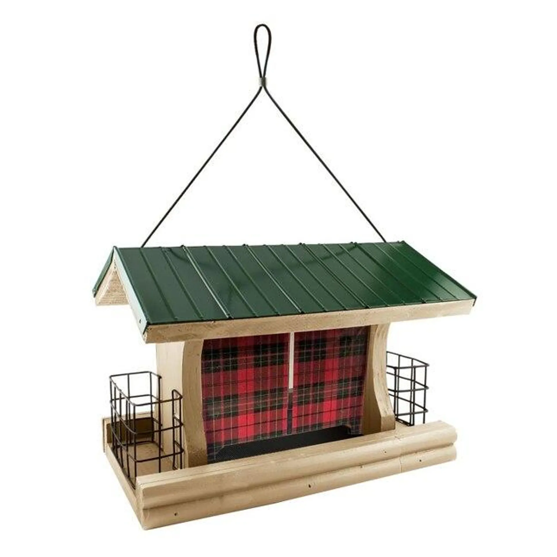 Woodlink Wood Hanging/post-mount Hopper Bird Feeder- 5-lb 2-cake Capacity