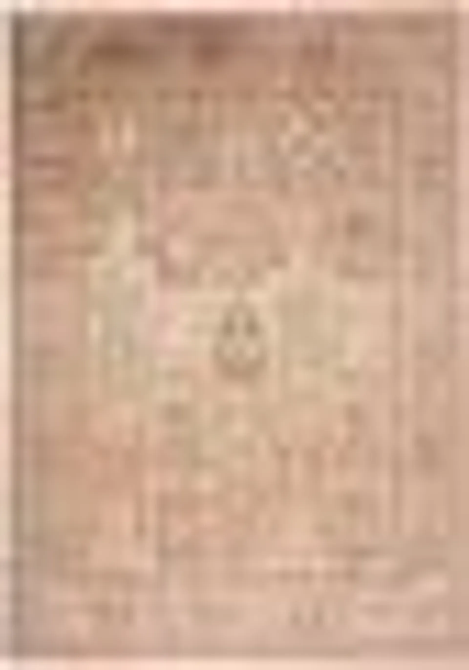 Middle Eastern Hand-Knotted Silk Kashmir Rug