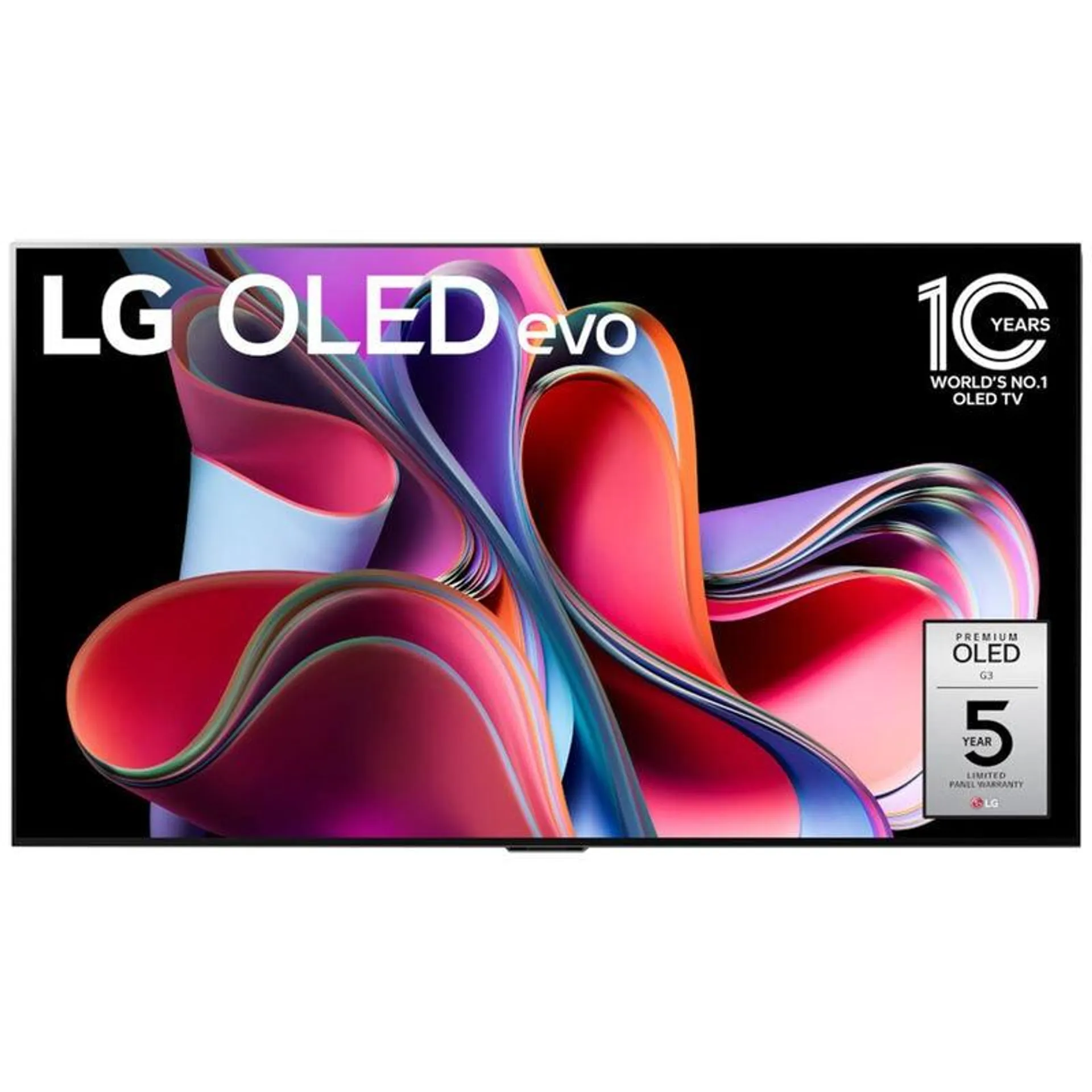 LG - 83" Class G3 Series OLED evo 4K UHD Smart WebOS TV