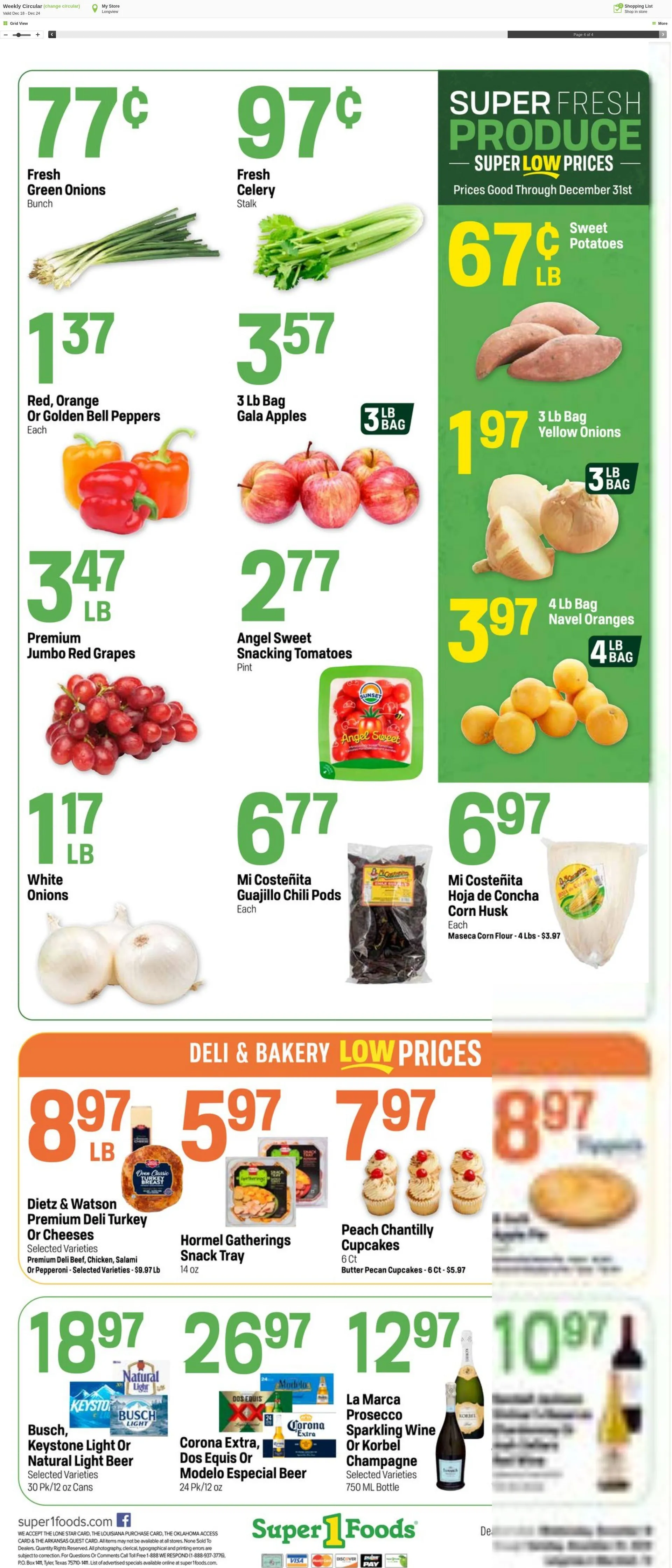 Weekly ad Super1Foods from December 18 to December 24 2024 - Page 4