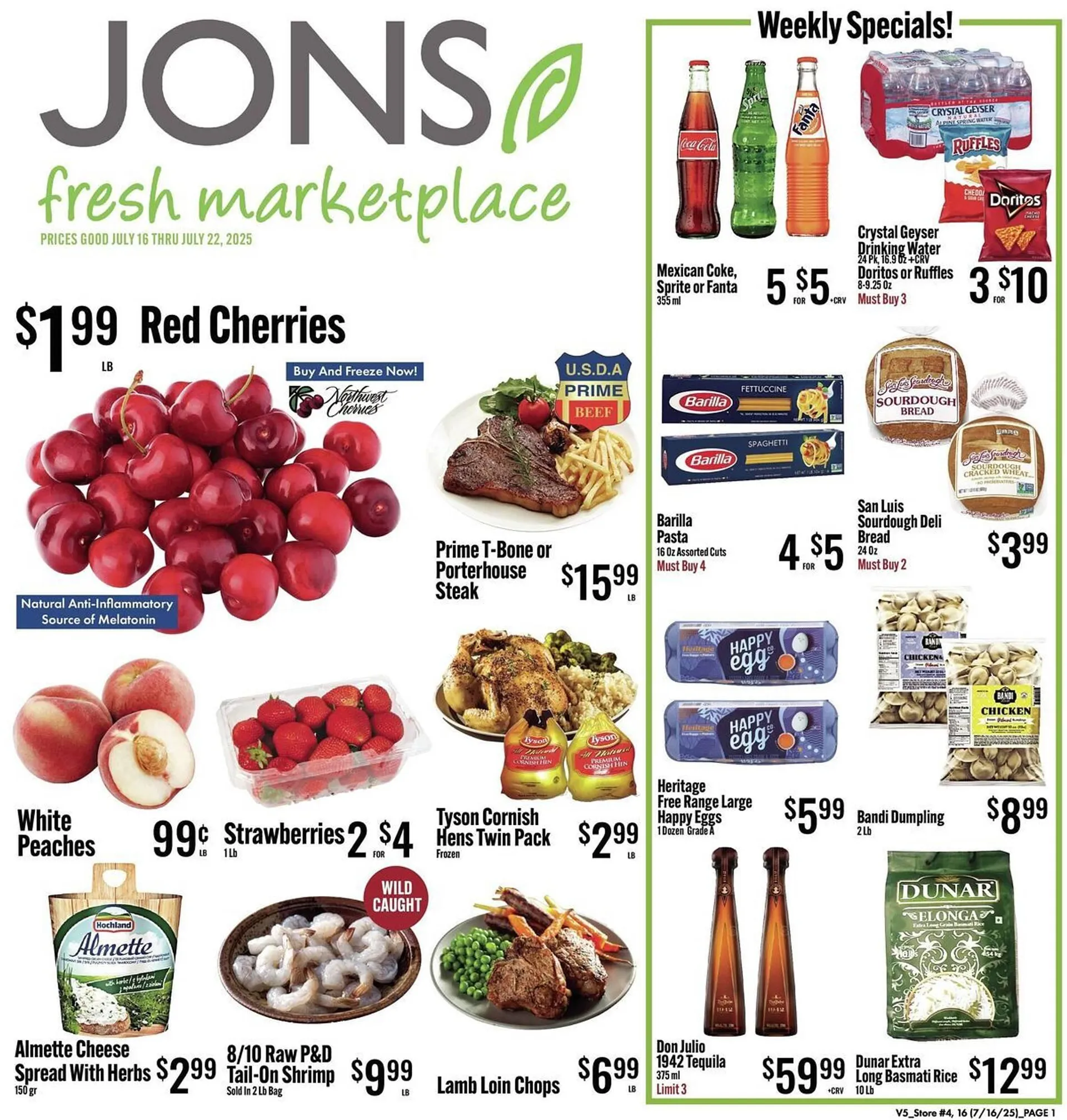 Weekly ad Jons International Weekly Ad from July 17 to July 22 2025 - Page 1