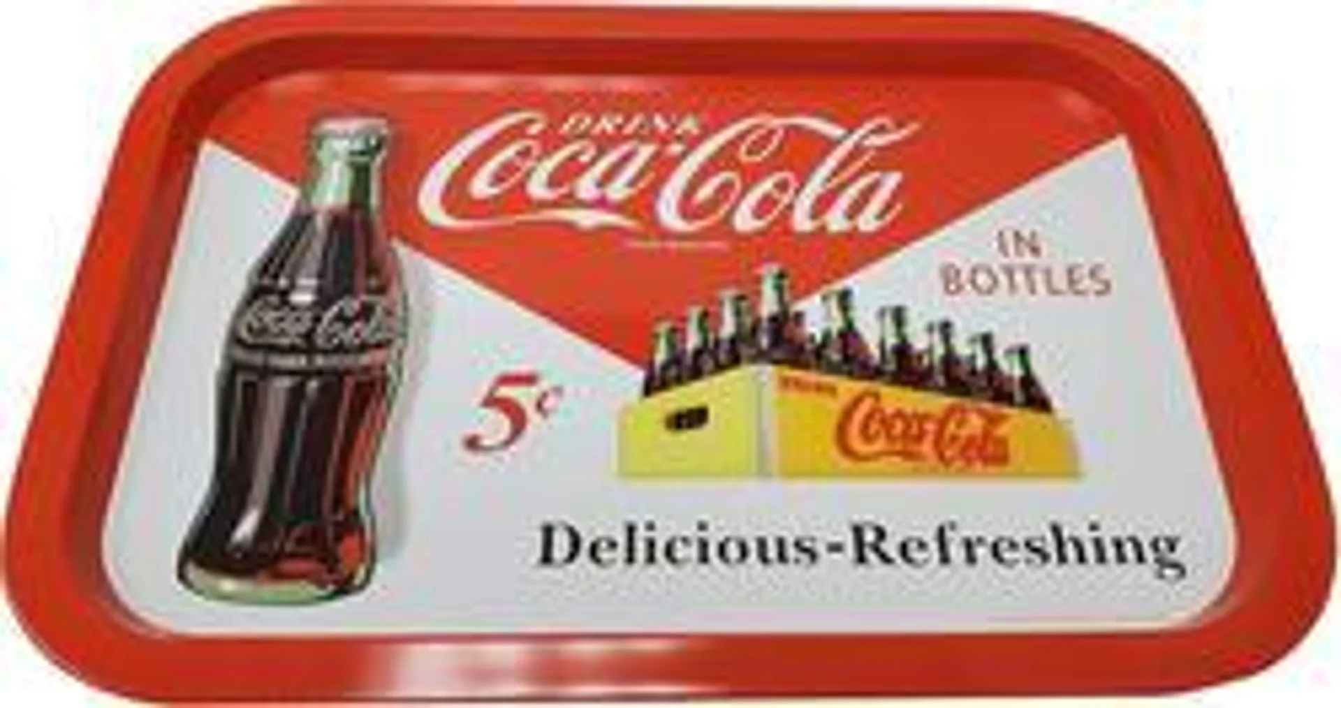 Coca-Cola® Rectangular Tin Tray