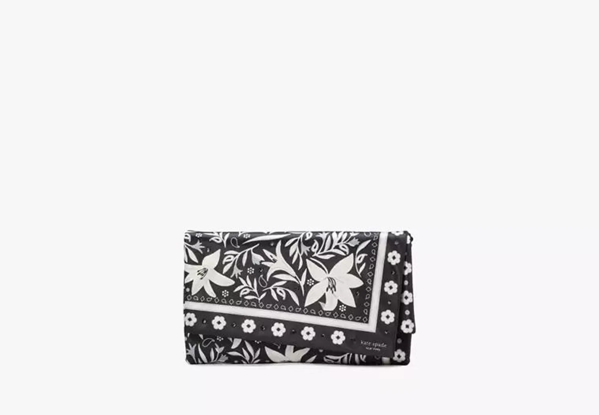 Fold Bandana Printed Clutch