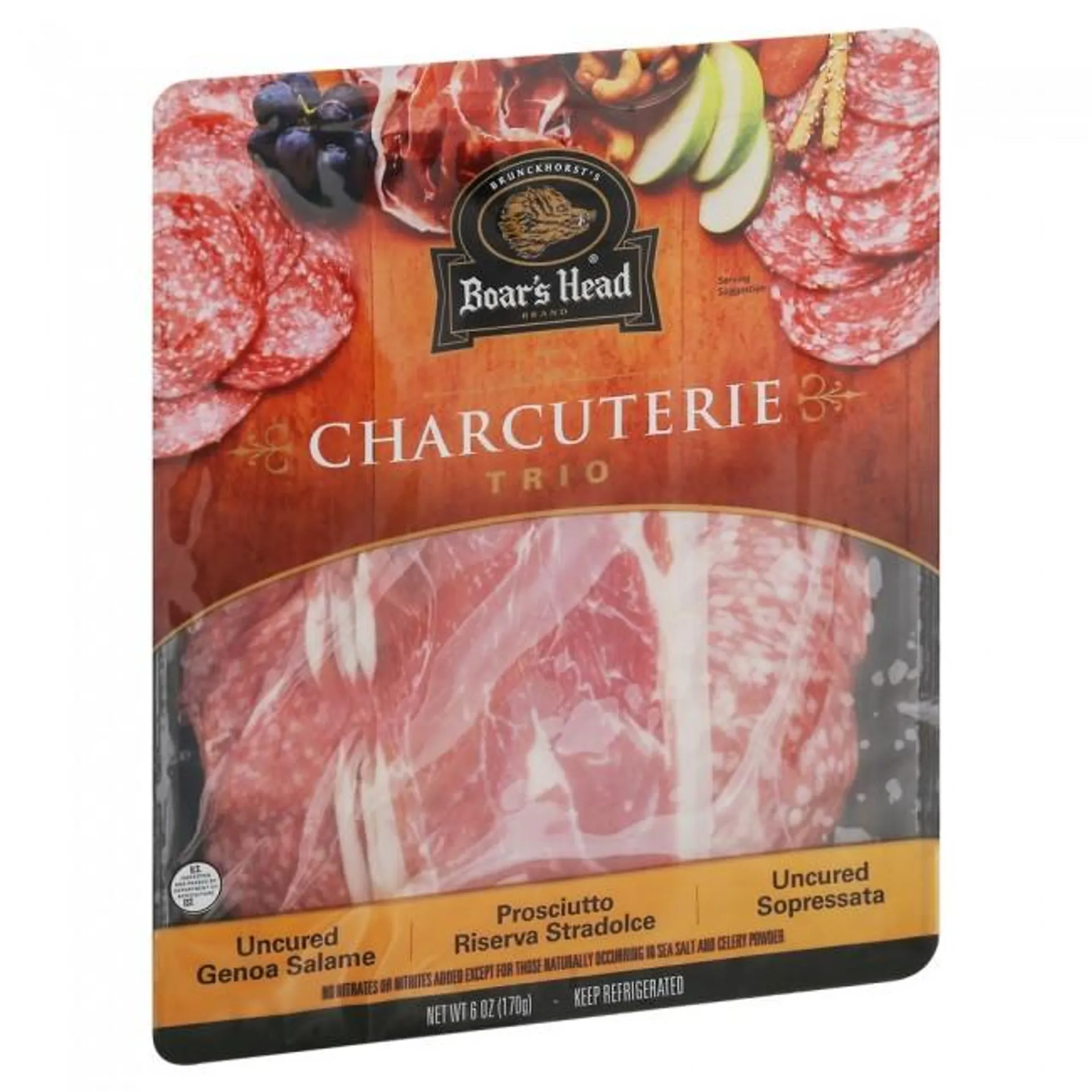 Boar's Head - Charcuterie Trio W/ Prosciutto 6oz