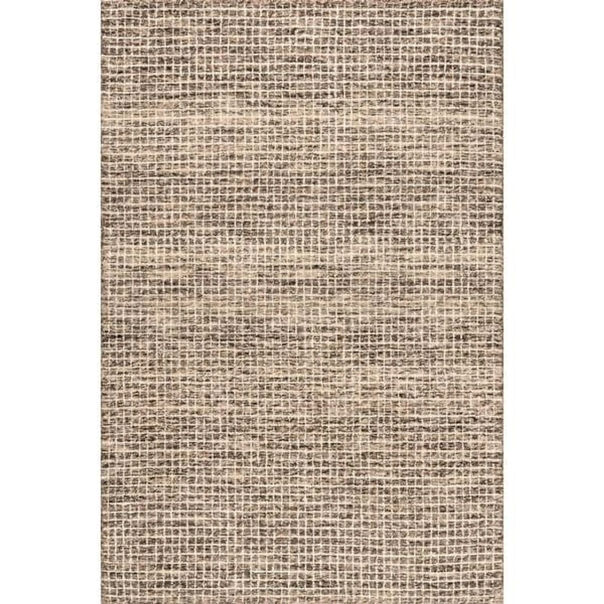 Arvin Olano x Rugs USA Melrose Checked Wool Area Rug