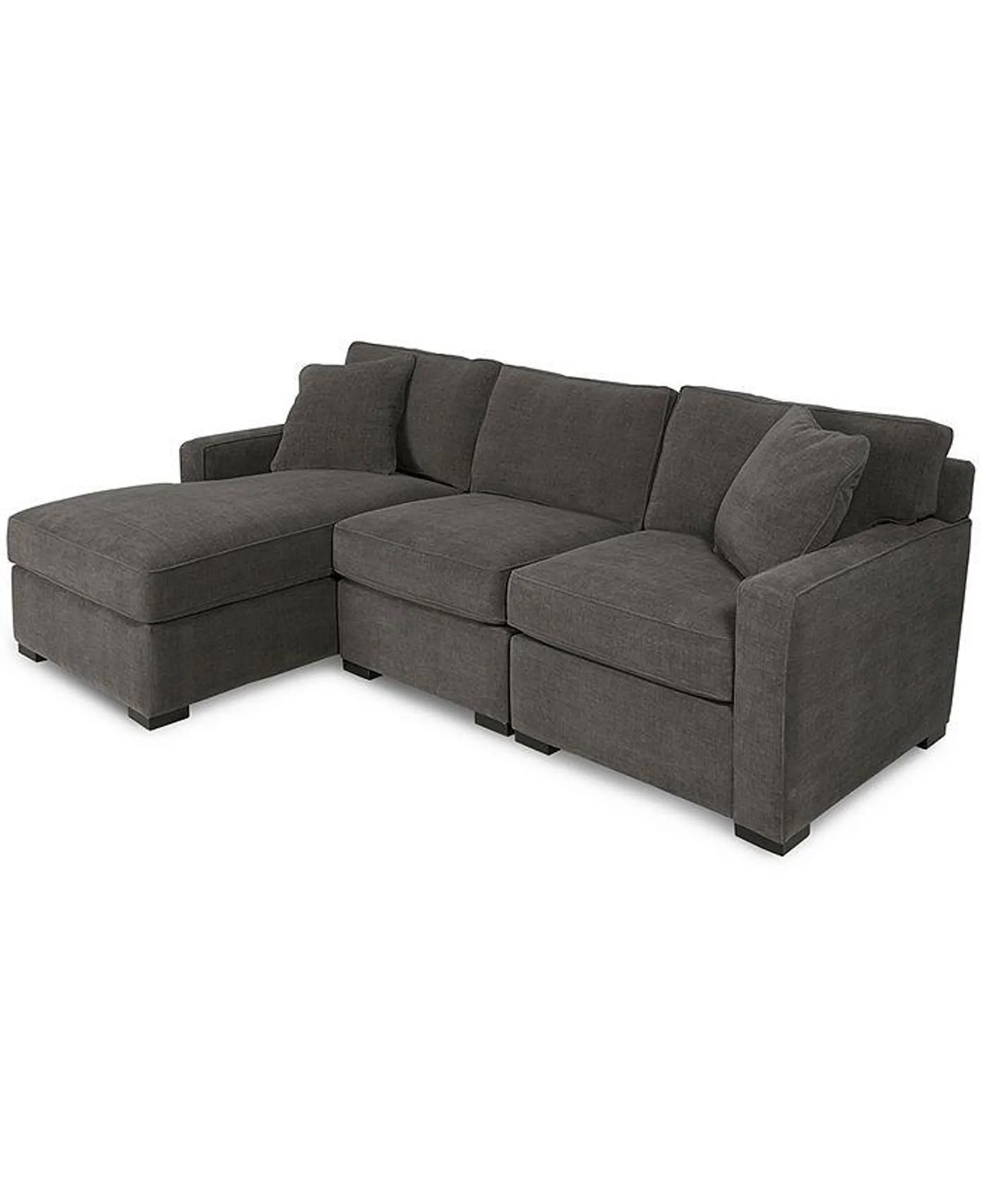 Radley 3-Piece Fabric Chaise Sectional Sofa, Created for Macy's