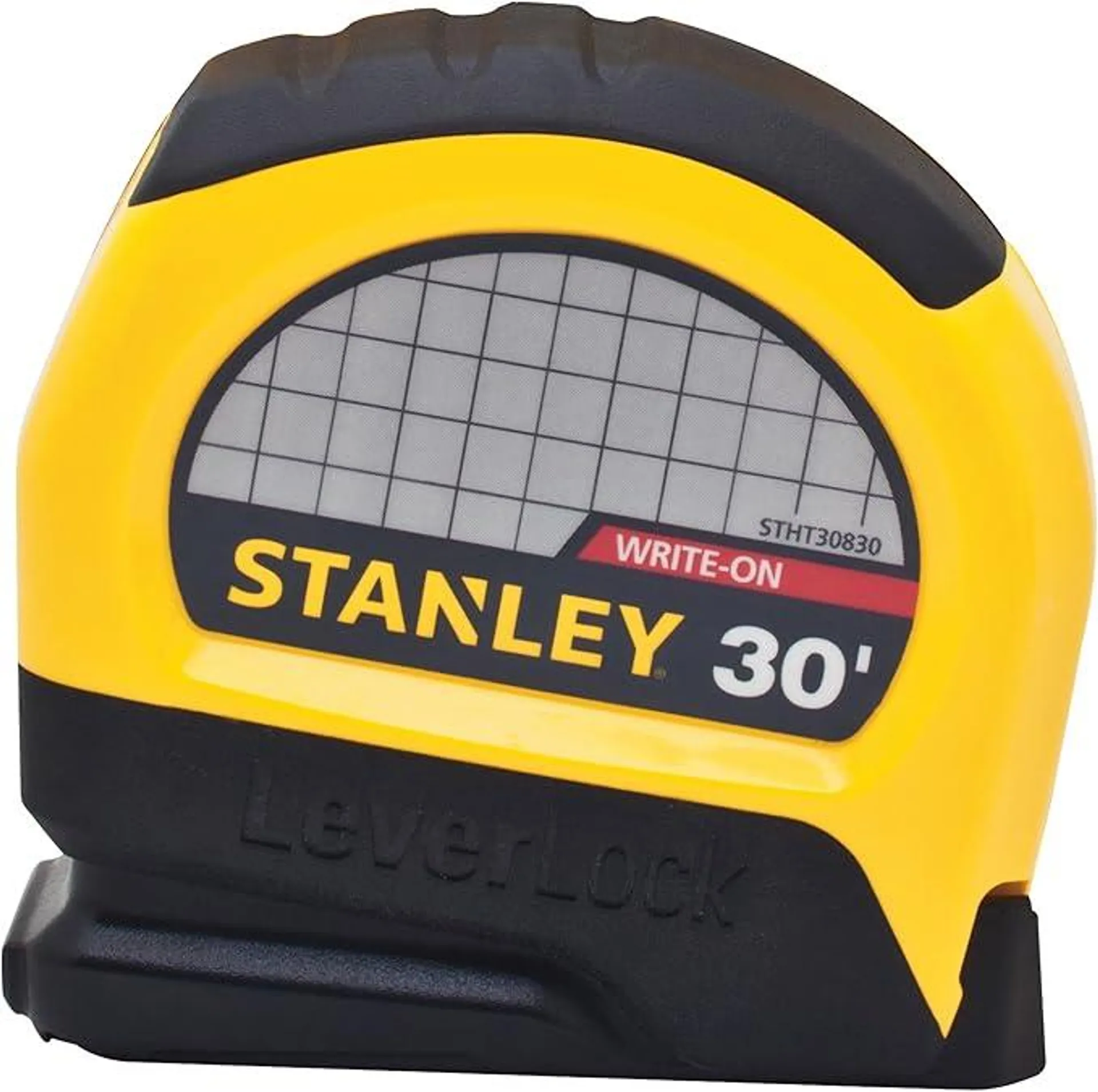 Stanley STHT30830 Lever Lock Tape Rule, 30' x 1"