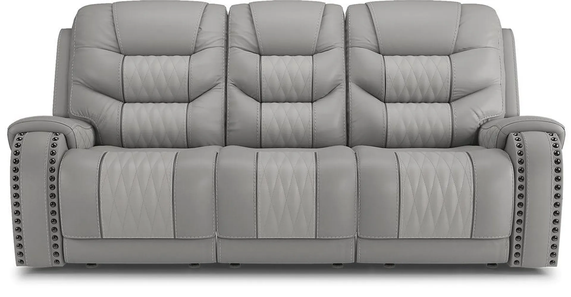 Headliner Leather Non-Power Reclining Sofa