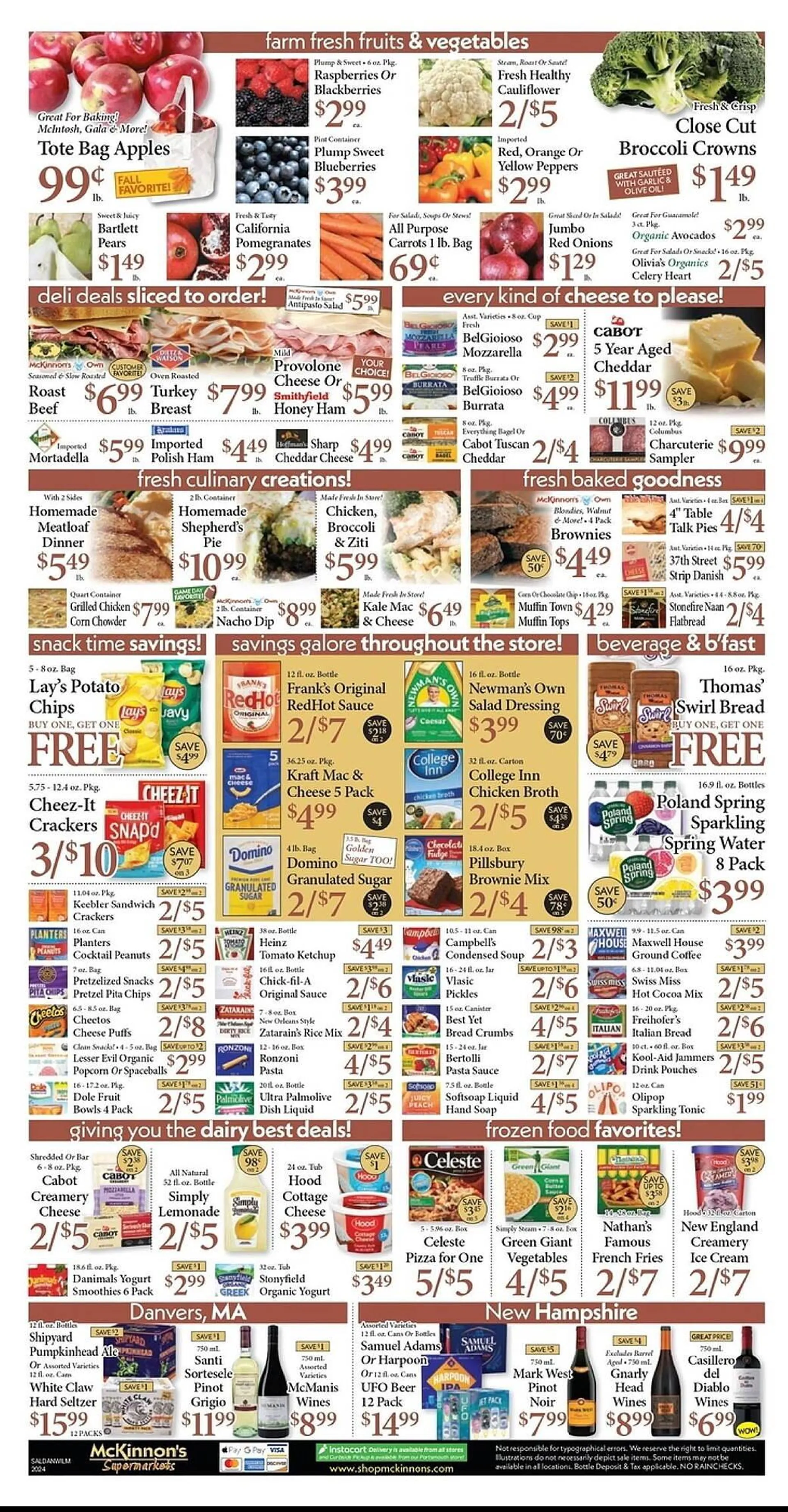 Weekly ad McKinnon's Supermarkets Weekly Ad from October 25 to October 31 2024 - Page 2