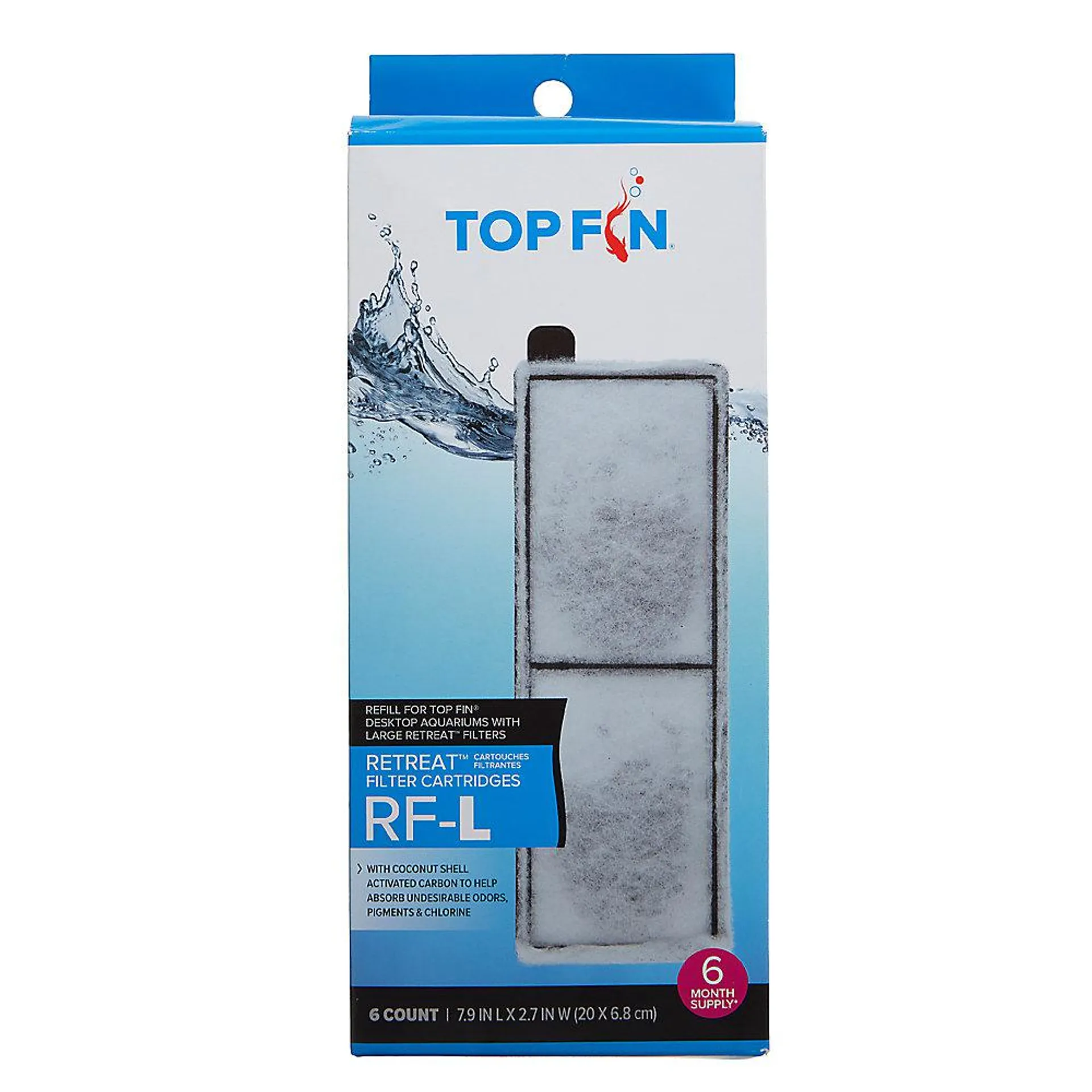 Top Fin® Retreat™ RF-L Filter Cartridges