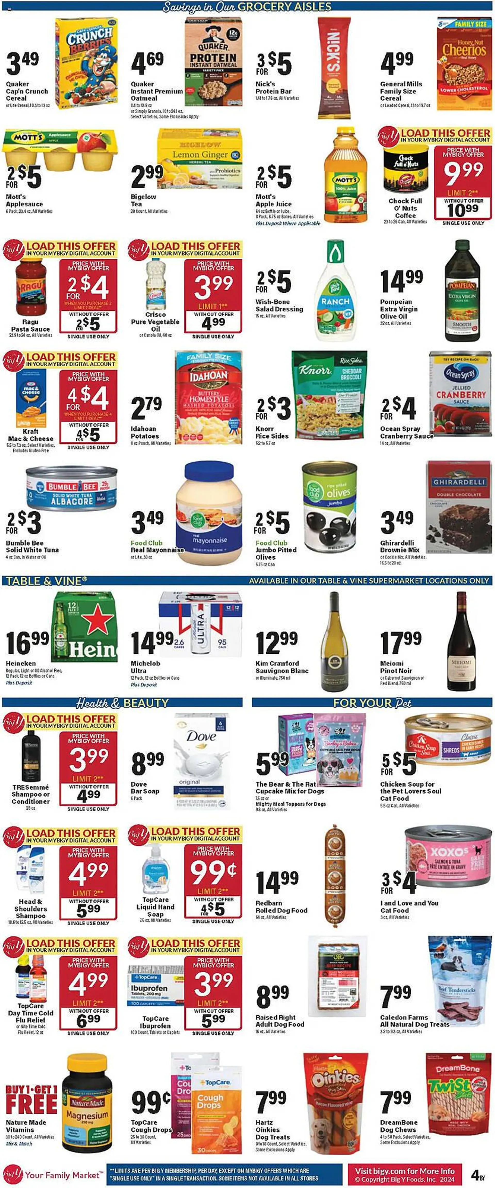 Weekly ad Big Y Weekly Ad from December 5 to December 11 2024 - Page 9
