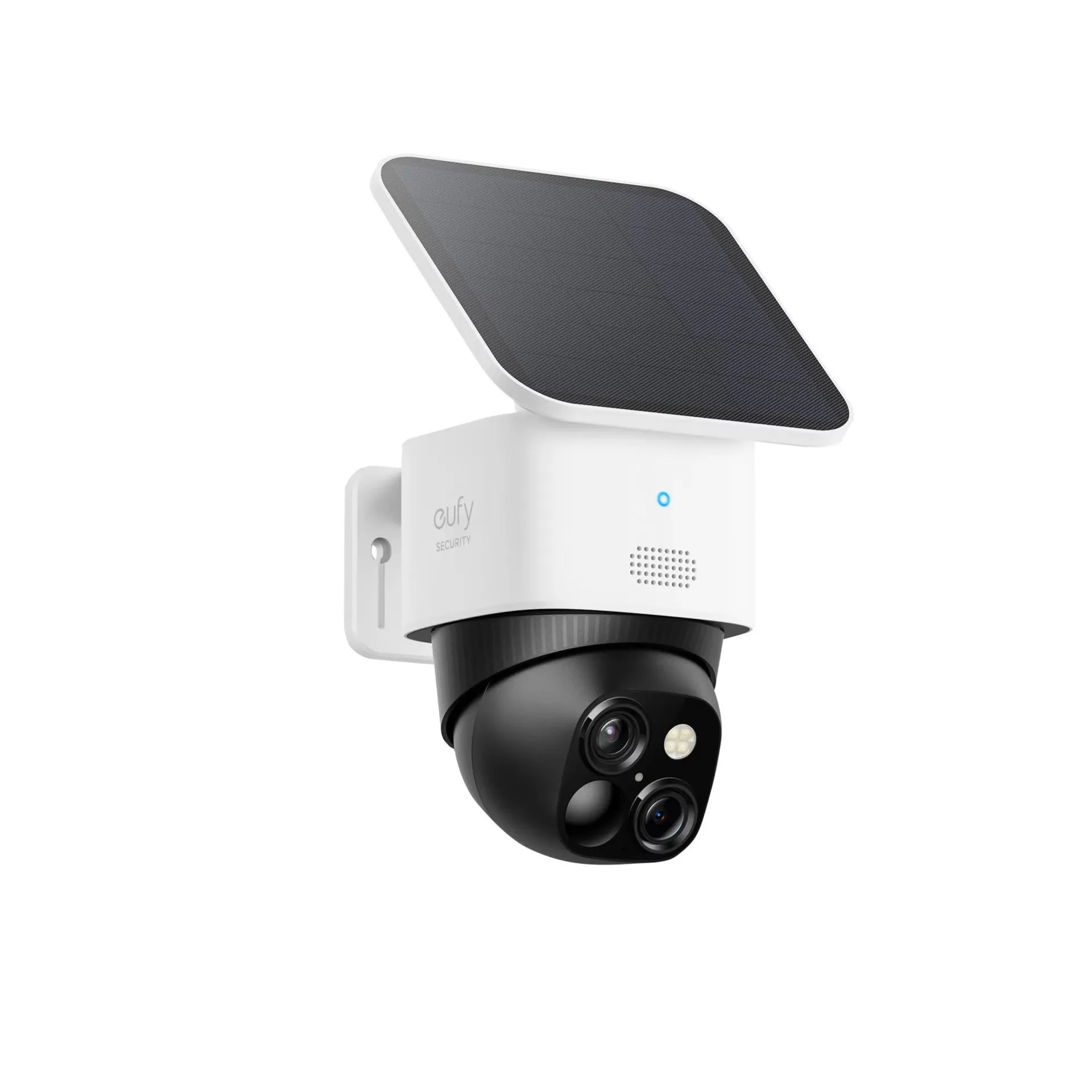 Eufy Security SoloCam S340 Outdoor Wireless 3k Security Camera with Dual Lens, White