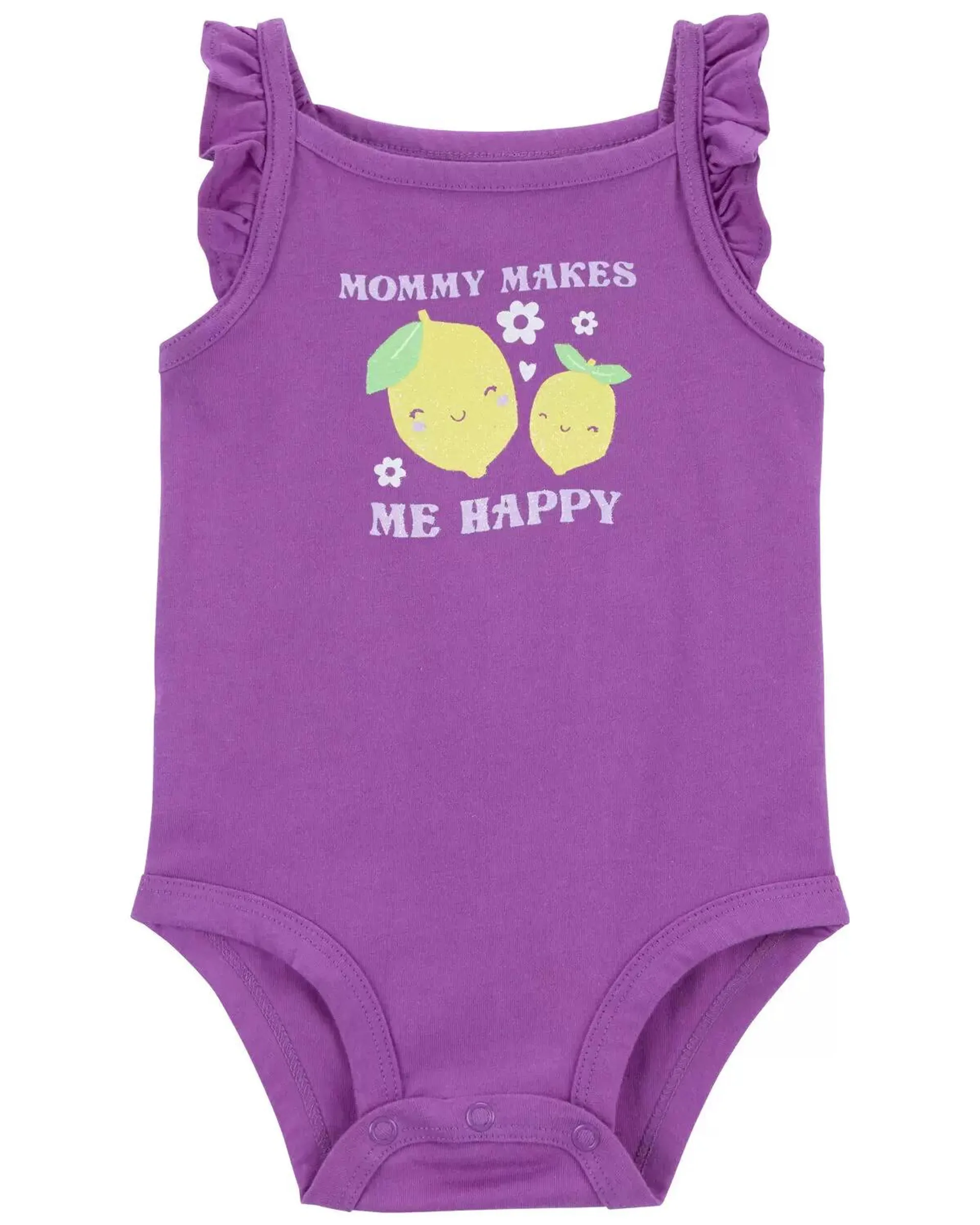 Baby Mommy Sleeveless Bodysuit