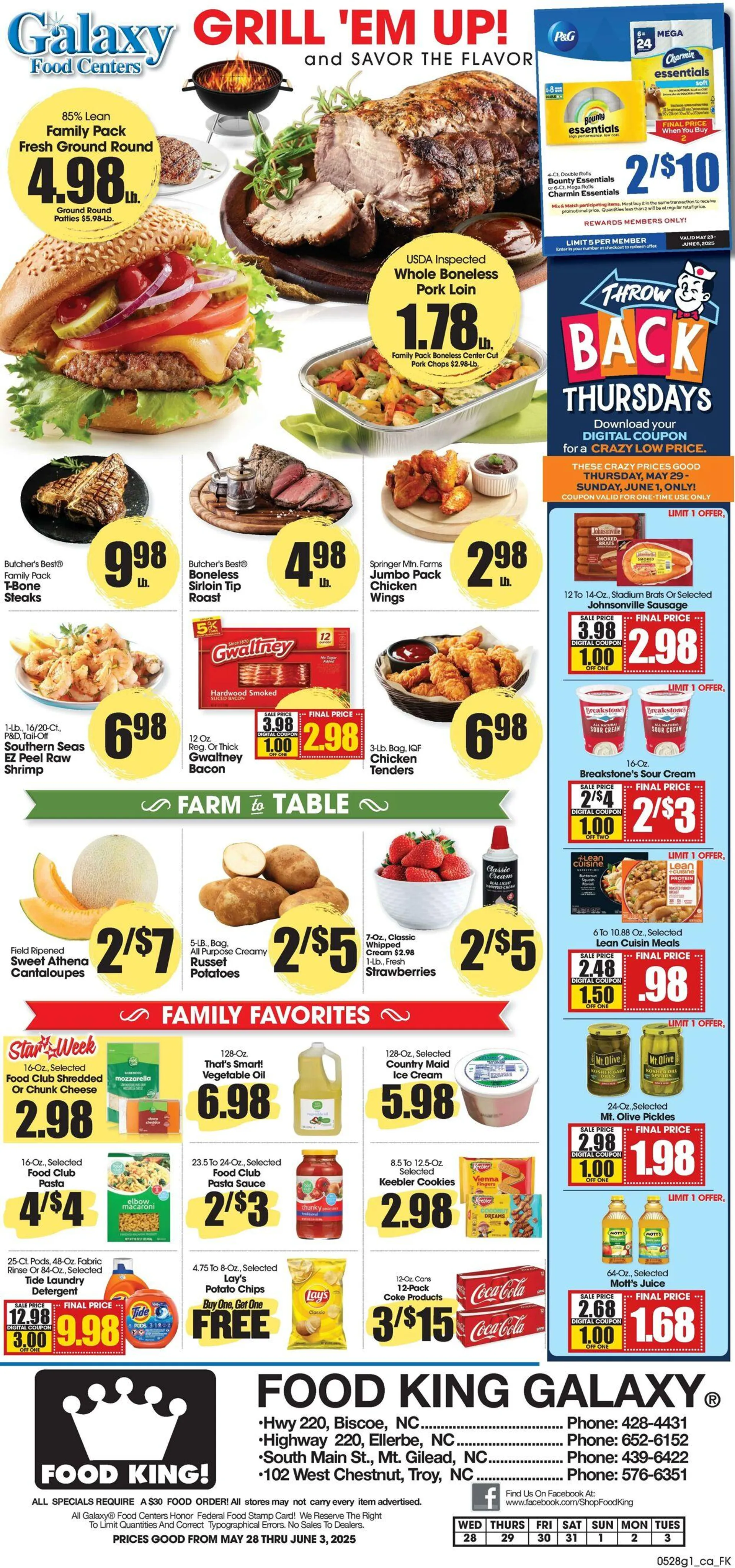 Weekly ad Food King Current weekly ad from May 28 to June 3 2025 - Page 1