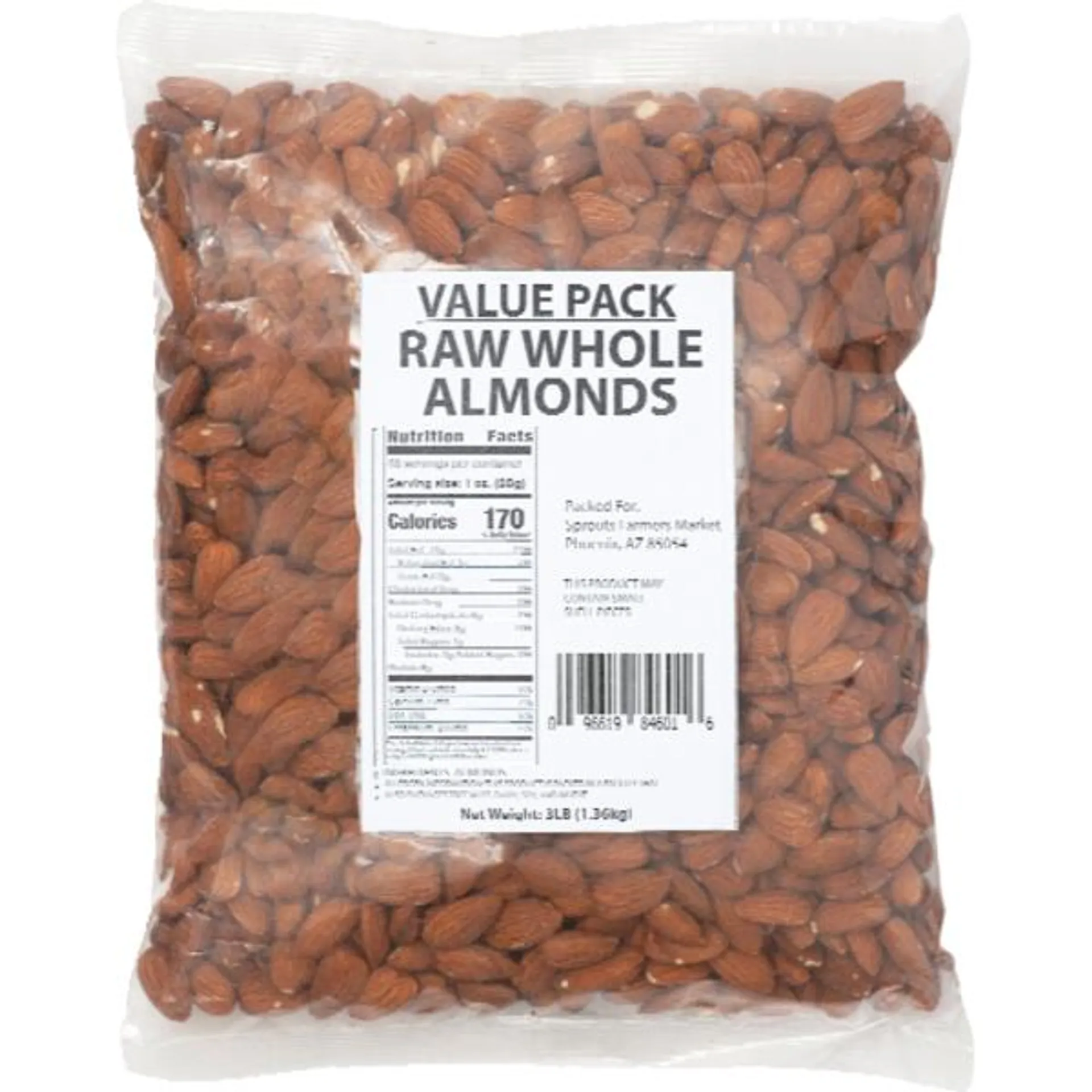 Raw Whole Almonds