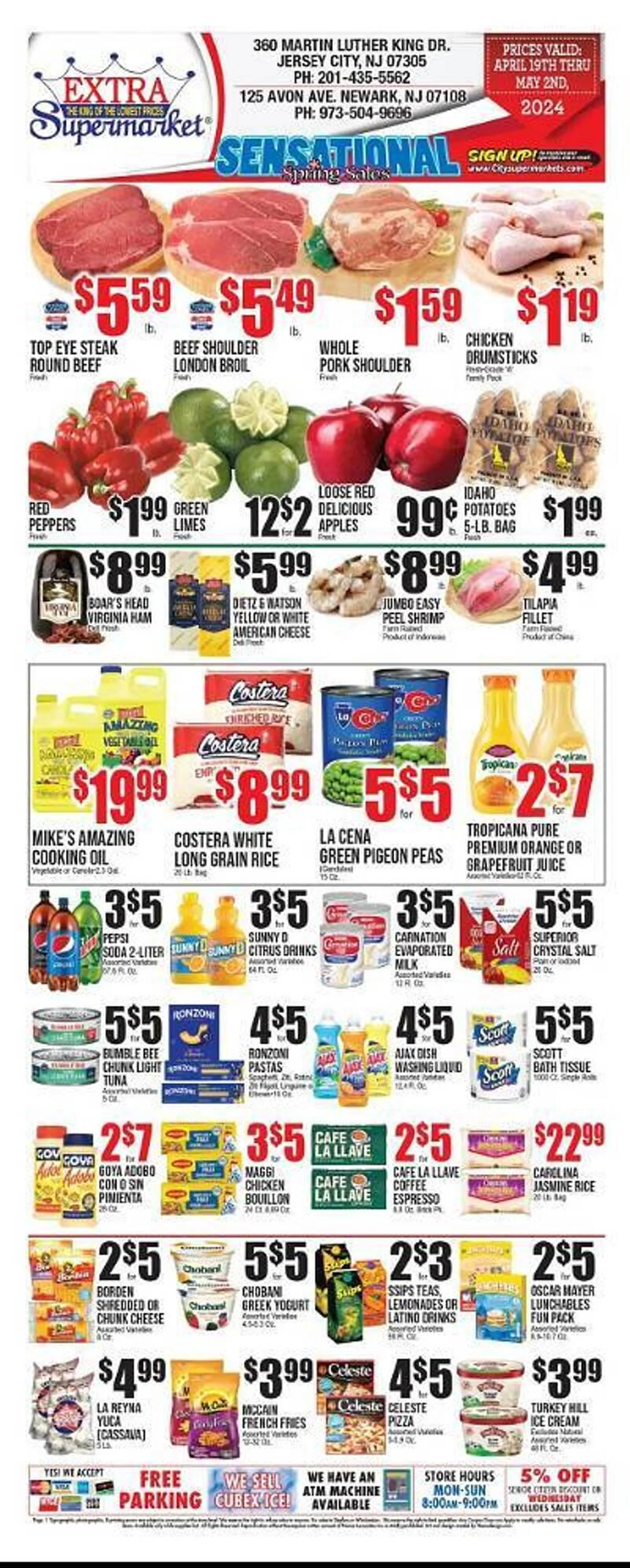Extra Supermarket Weekly Ad - 1