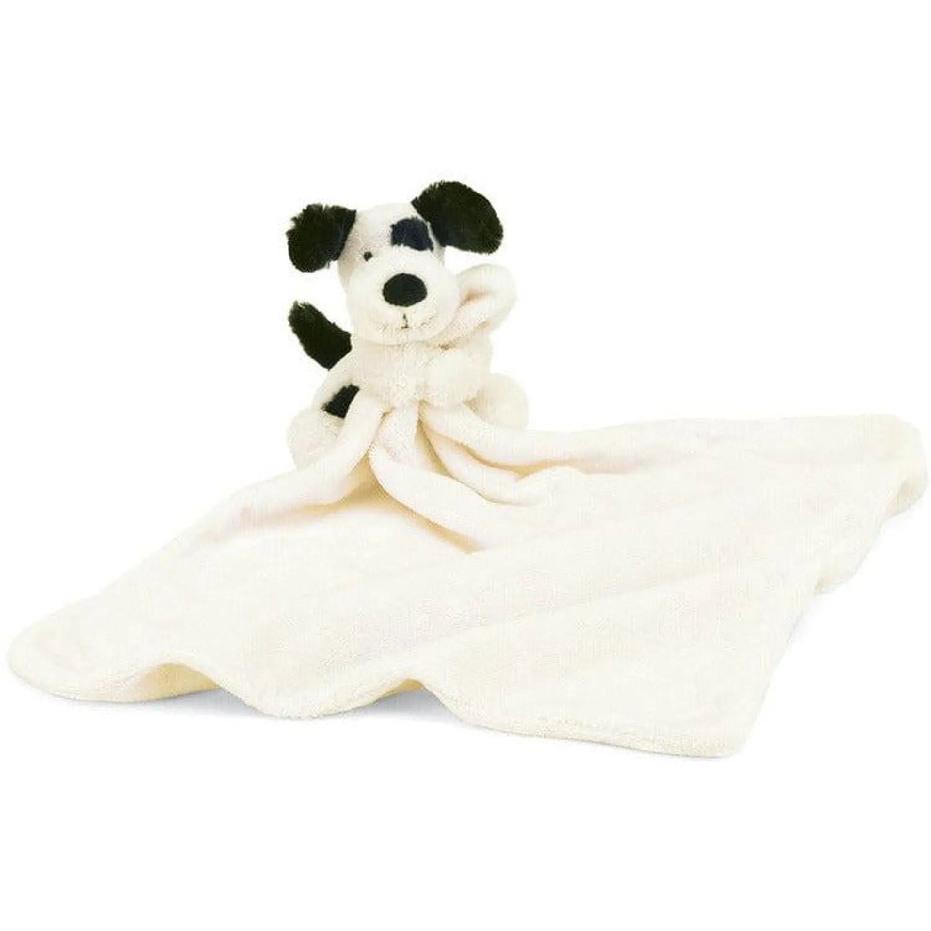 Bashful Black & Cream Puppy Soother