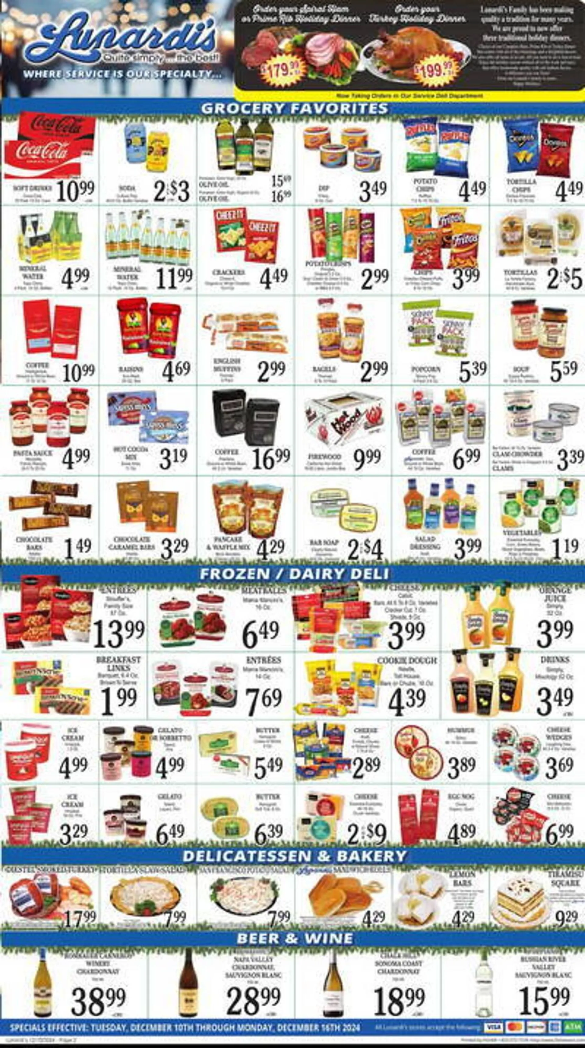 Weekly ad Lunardis Weekly Ad from December 10 to December 16 2024 - Page 2