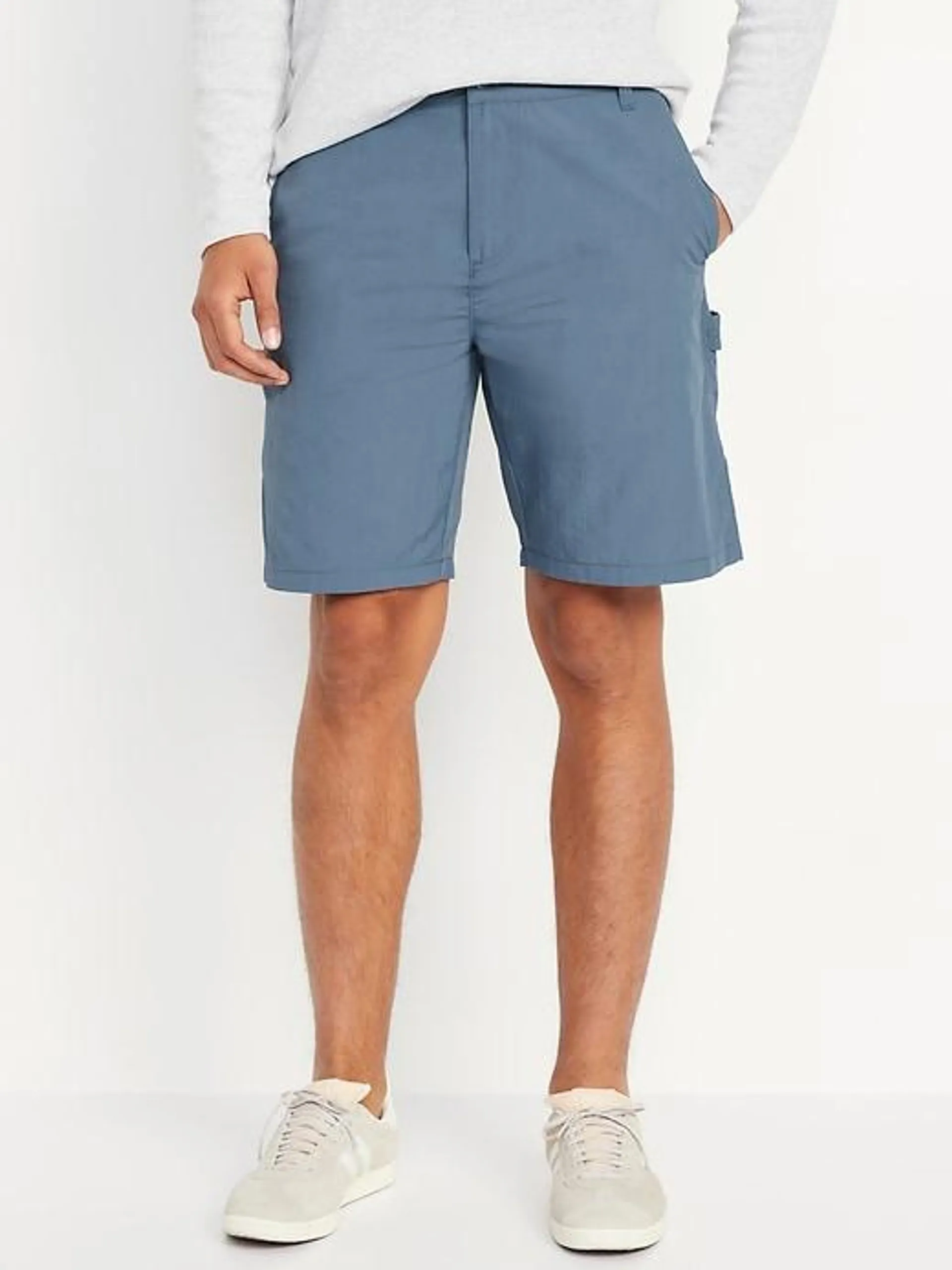 Loose Tech Carpenter Shorts -- 9-inch inseam