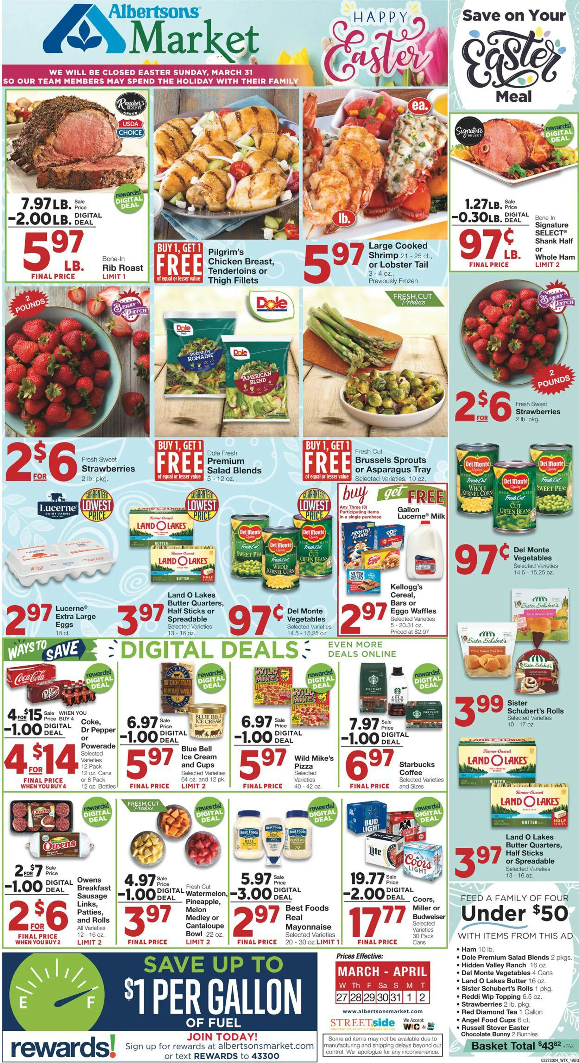 Weekly ad United Supermarkets Current weekly ad from March 26 to April 2 2024 - Page 