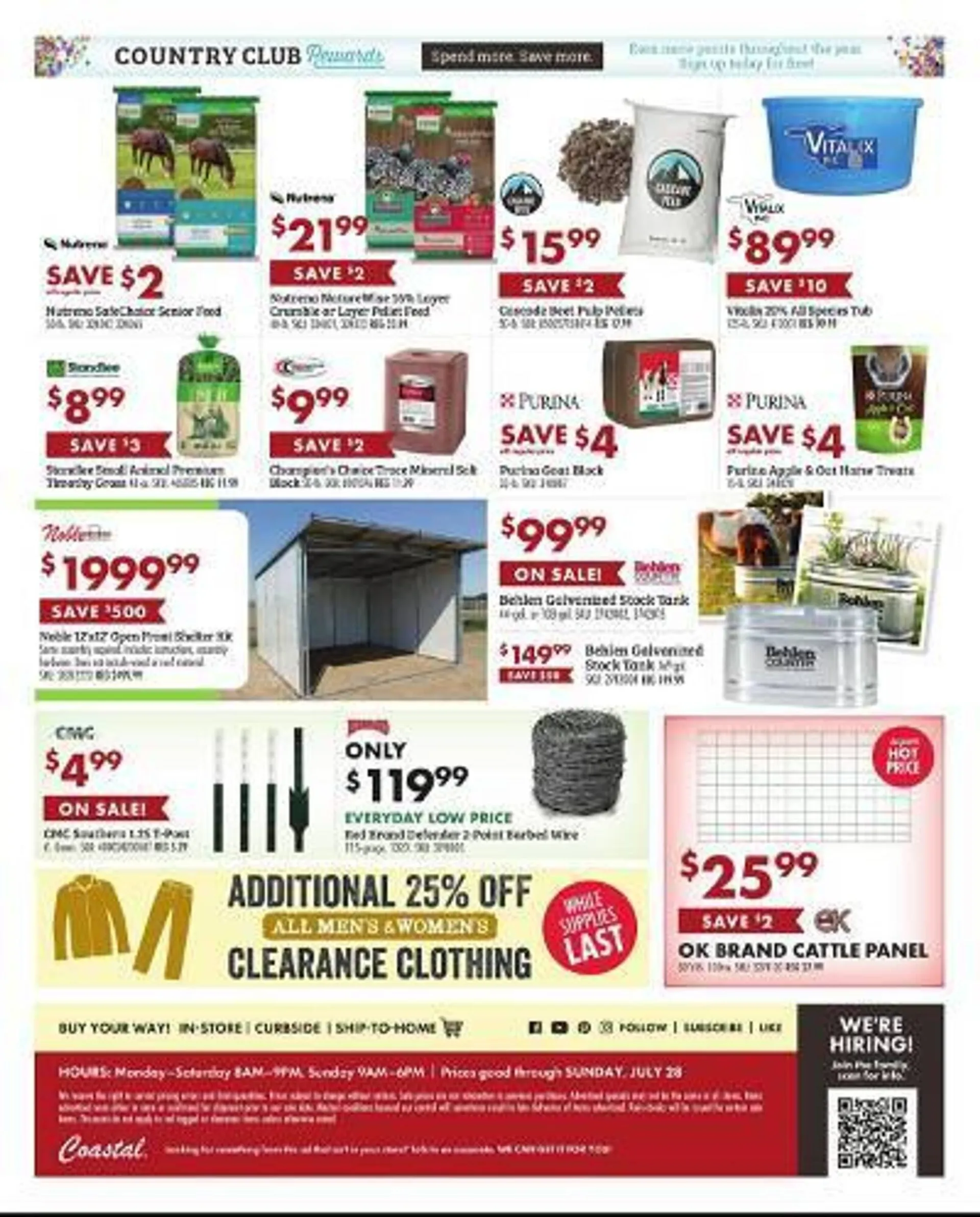 Weekly ad Coastal Farm & Ranch Weekly Ad from July 24 to July 28 2024 - Page 2