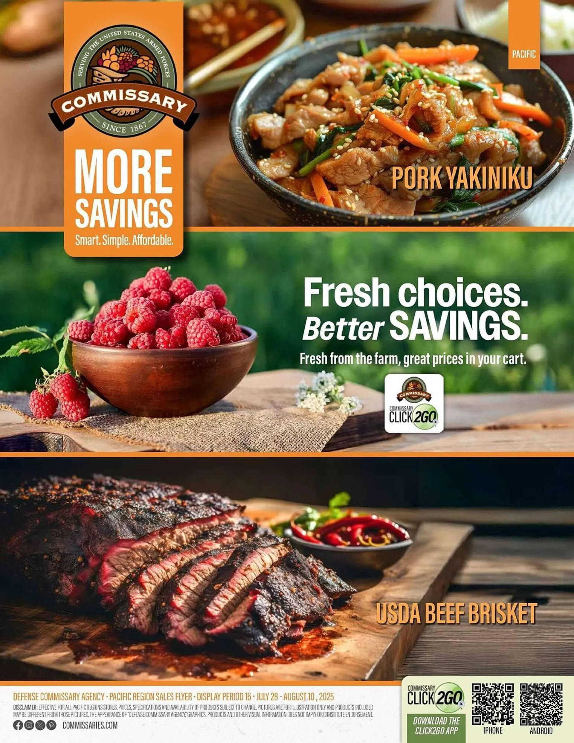 Weekly ad Commissary Weekly Ad from July 28 to August 10 2025 - Page 1