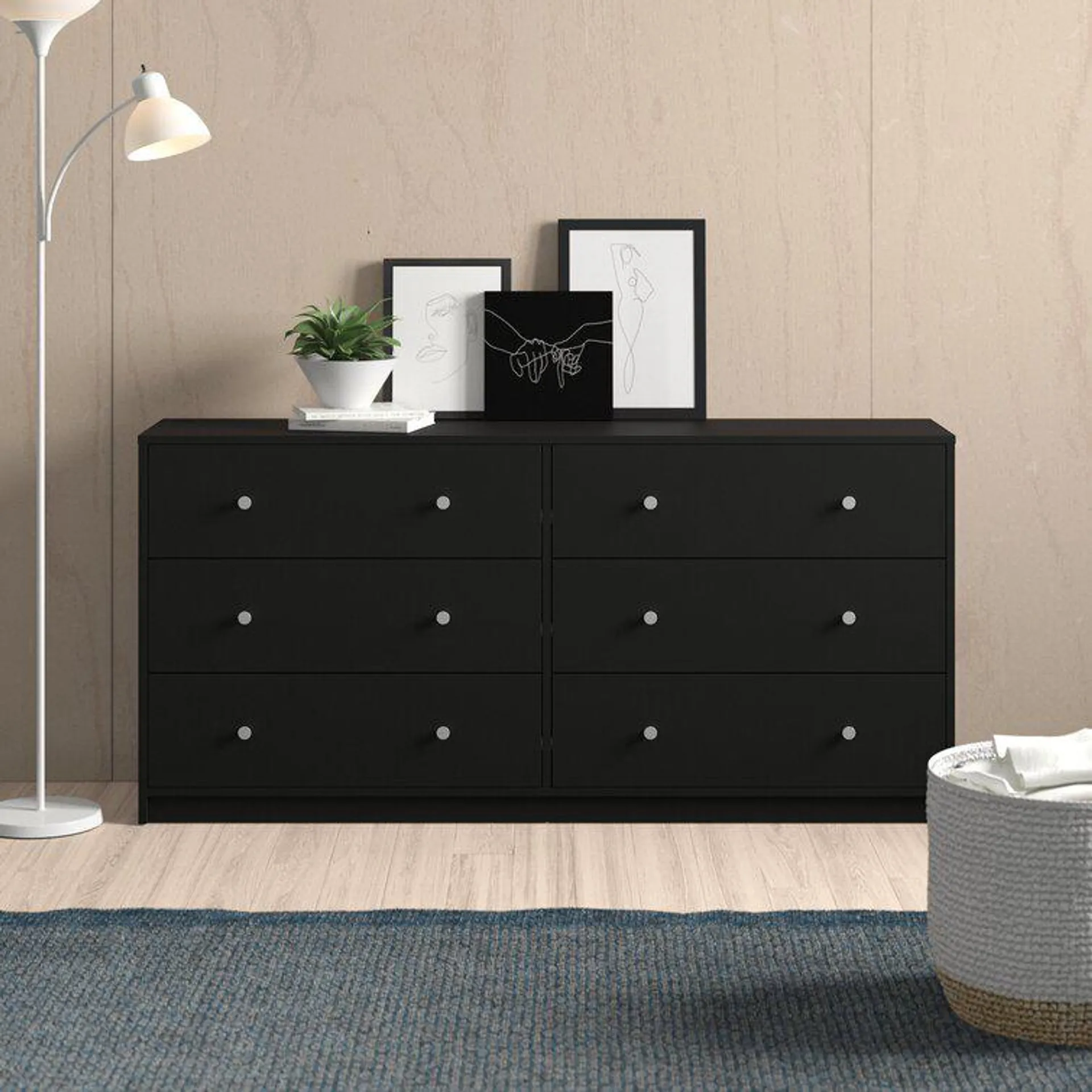 Jaylene 6 - Drawer Dresser