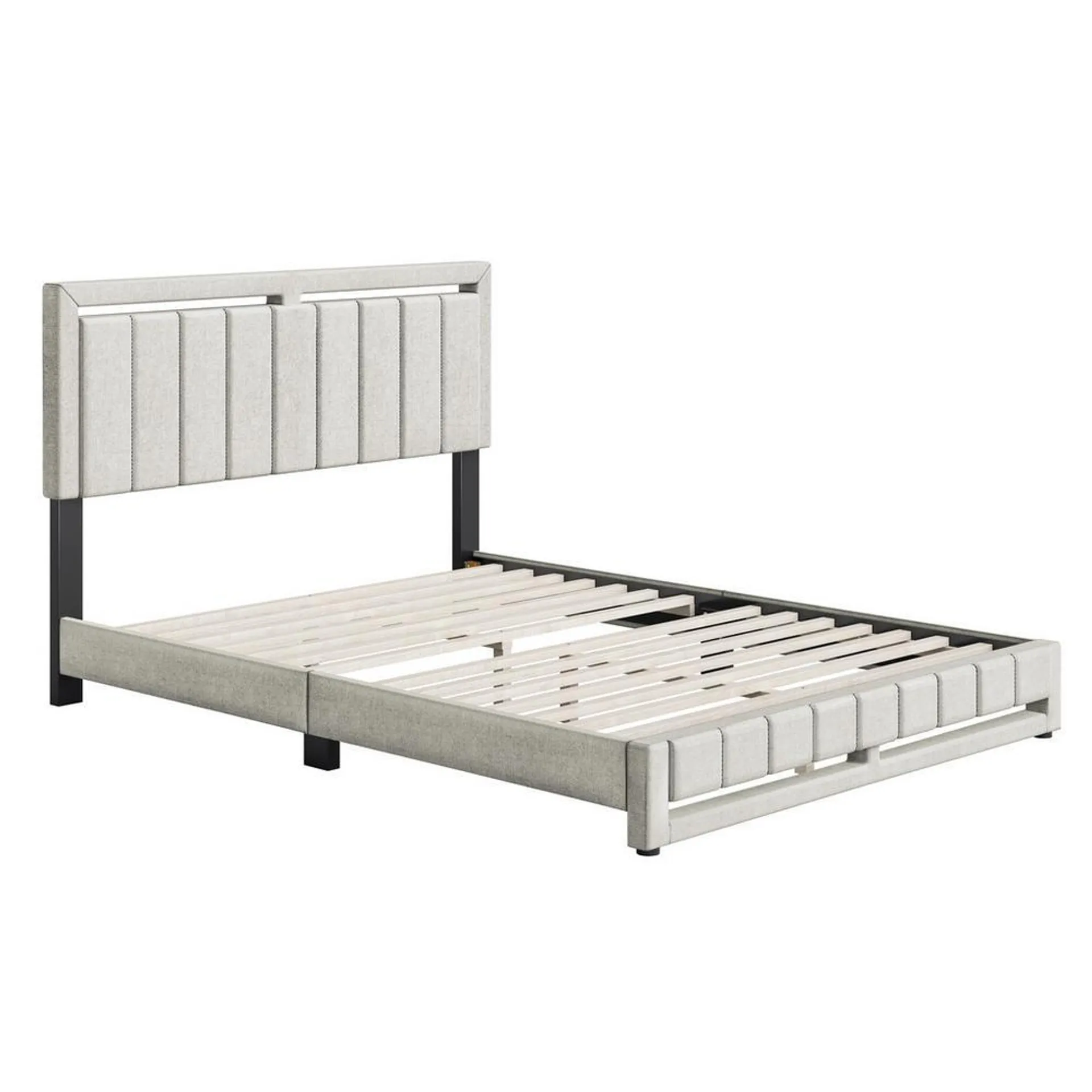 Shiloh Twin Platform Bed - White