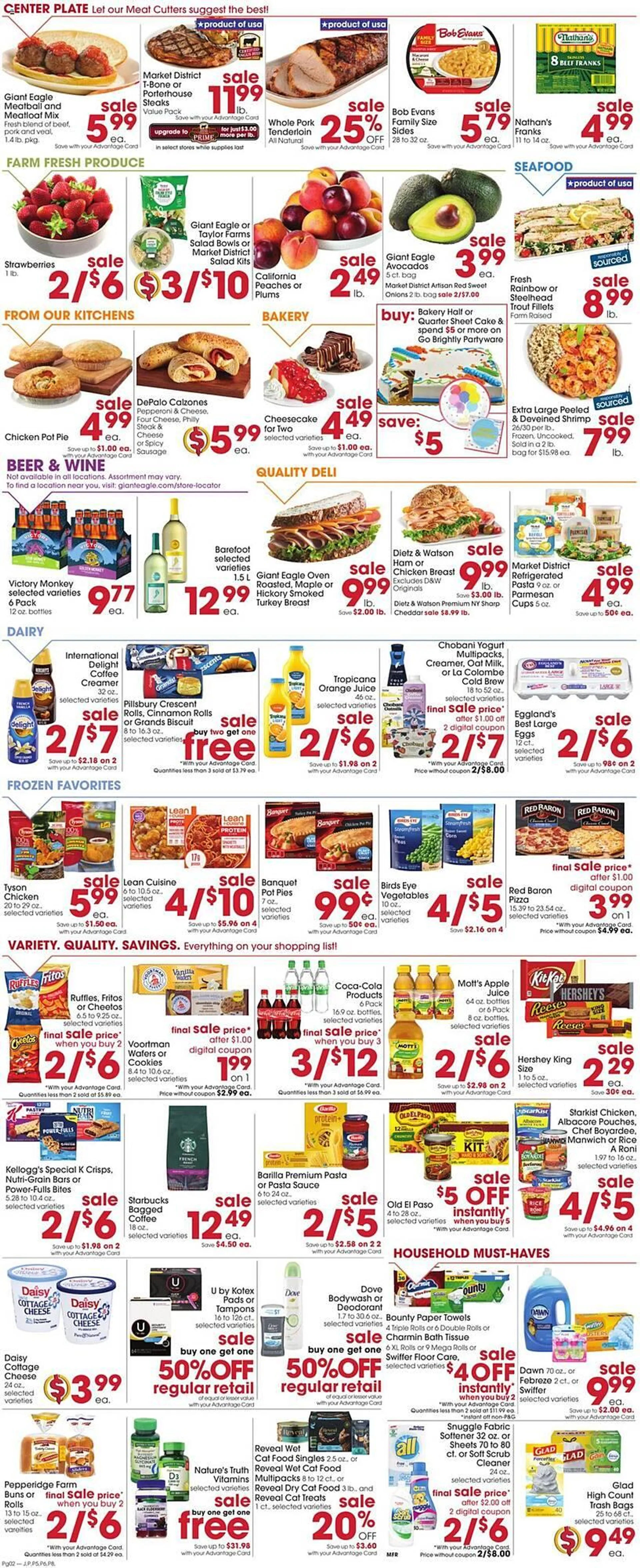 Weekly ad Giant Eagle Weekly Ad from September 5 to September 11 2024 - Page 2