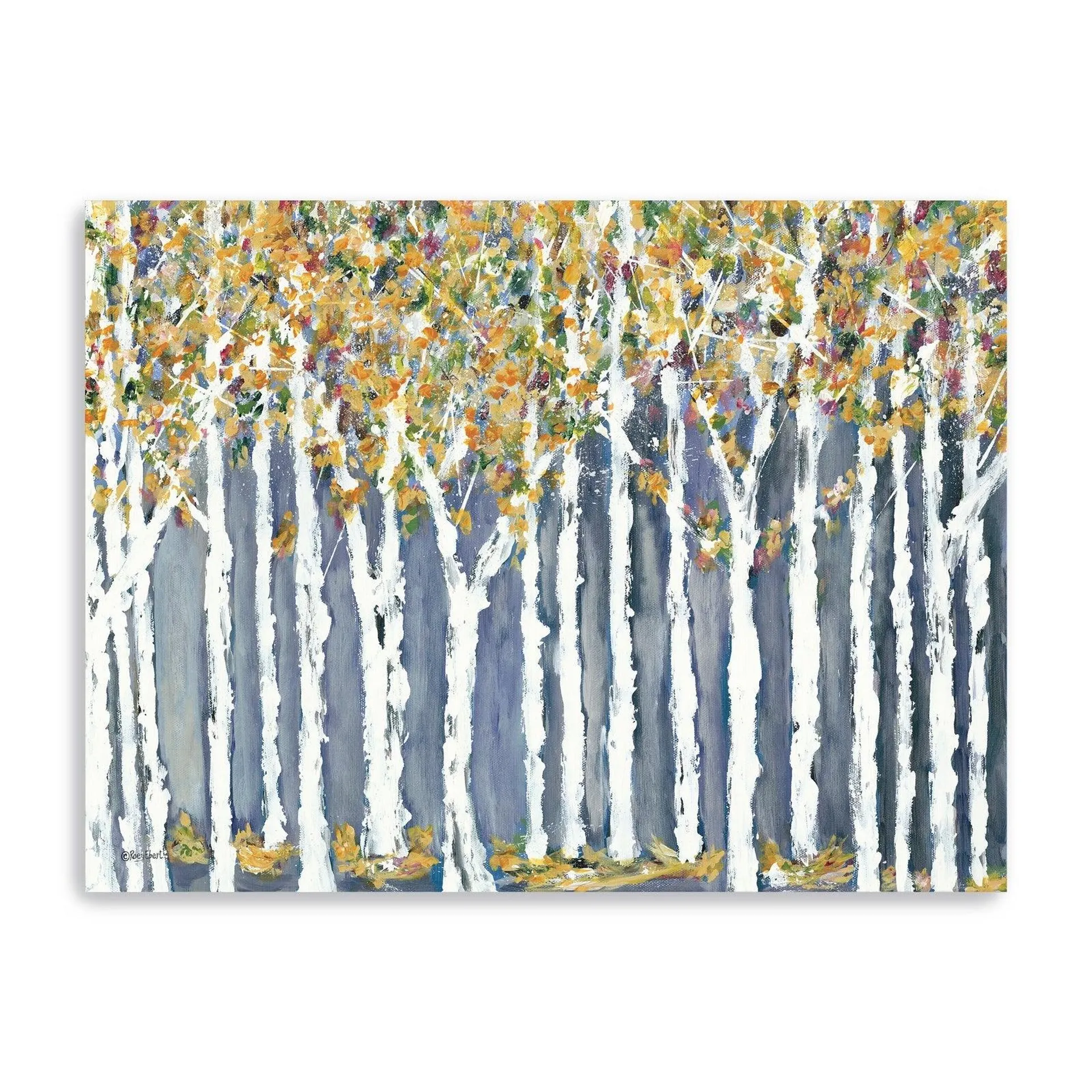 Birch Trees Canvas Giclee Wall Art