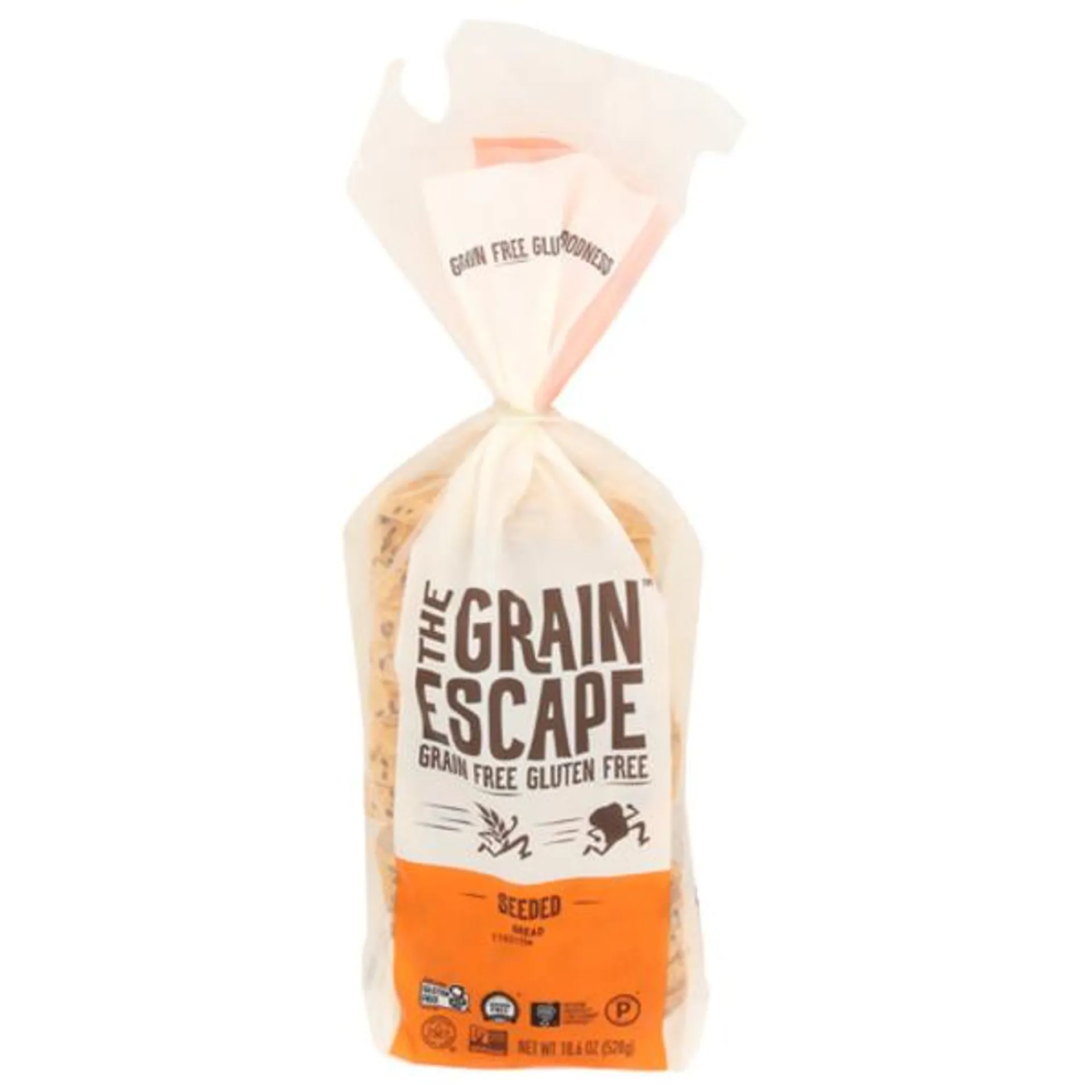 The Grain Escape Seeded Grain Free Gluten Free Bread